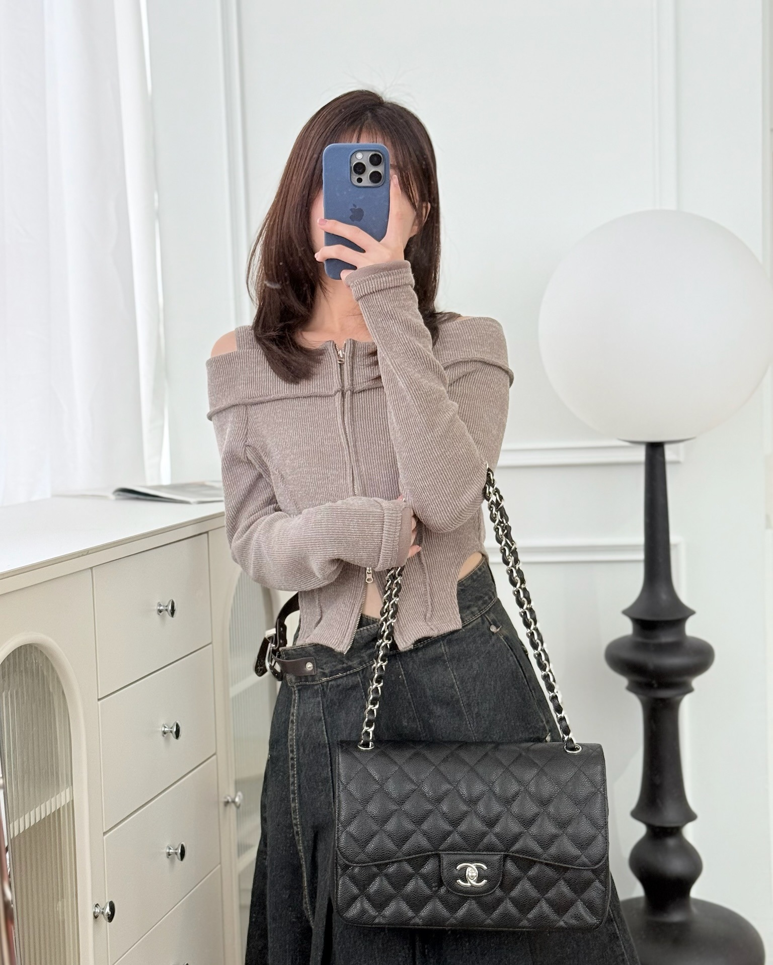 Chanel Jumbo Double Flap Black Caviar