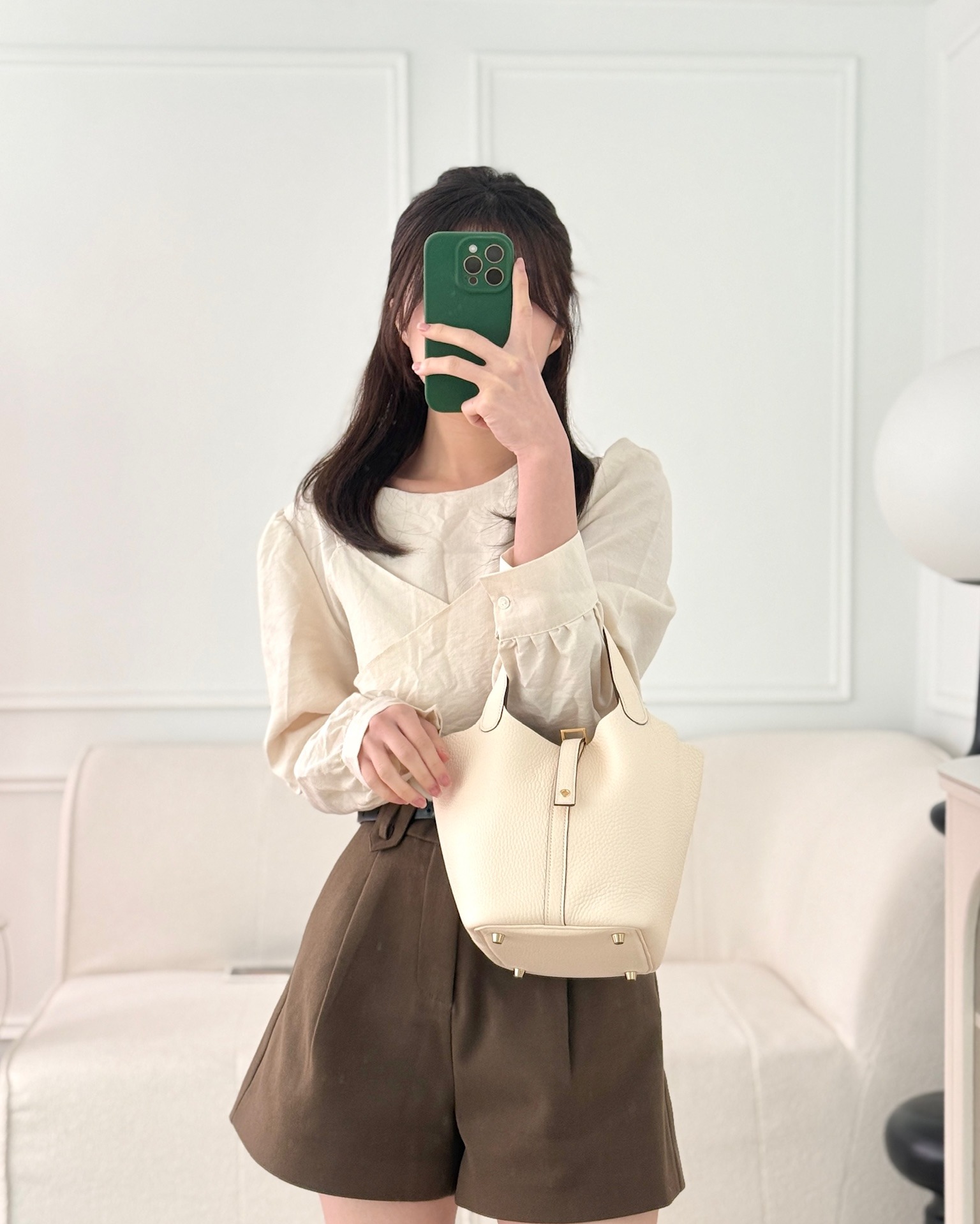 Hermès Picotin Lock 18 Nata I2 Clemence