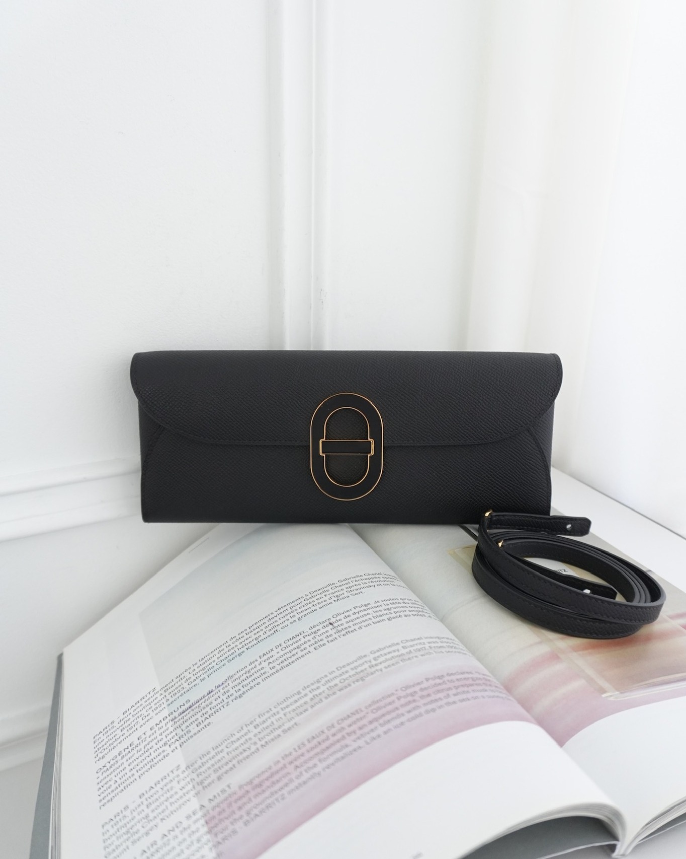 Hermès Maillon To Go Epsom Noir 89