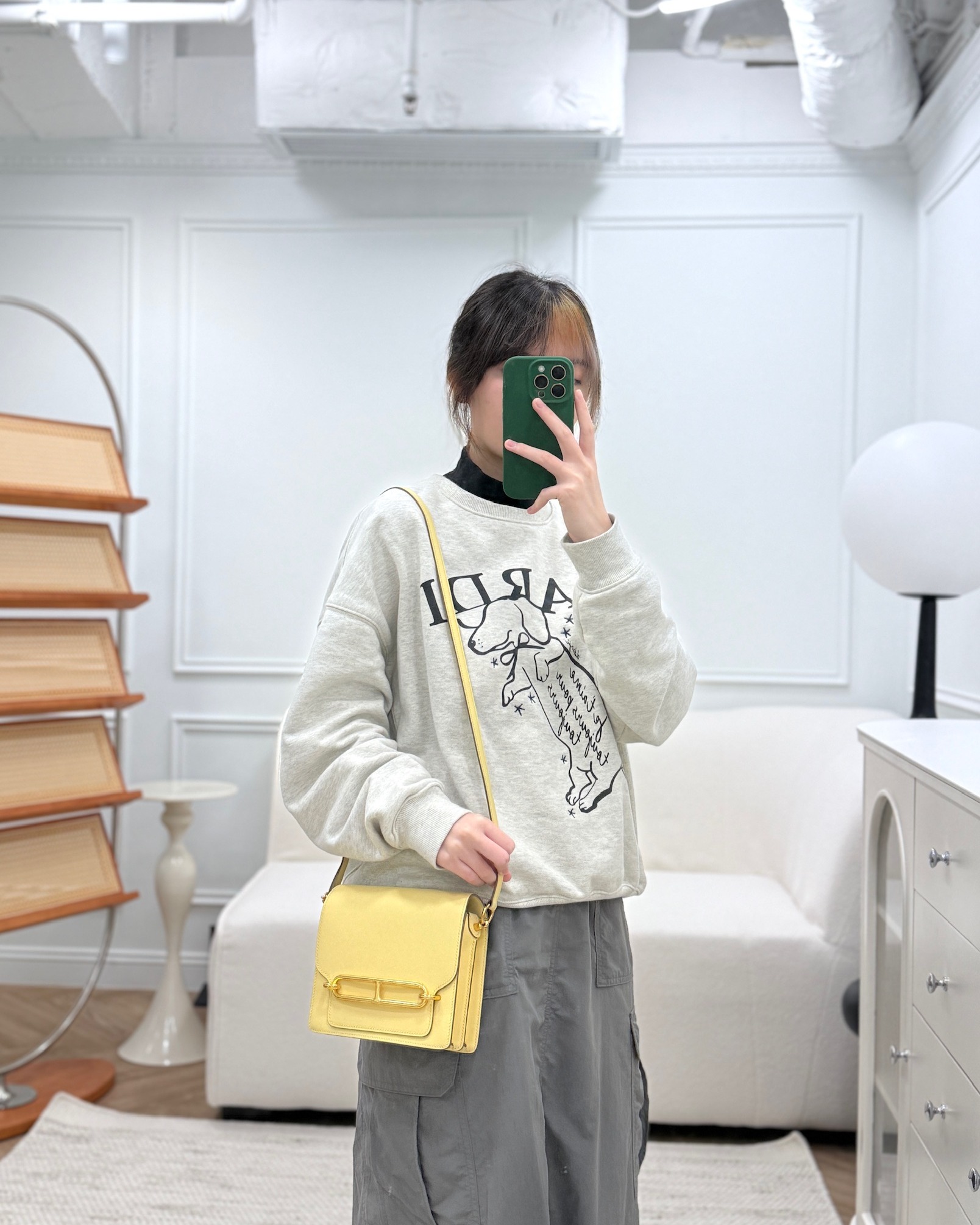 Hermès Roulis Mini 18 Jaune Poussin 1Z Swift