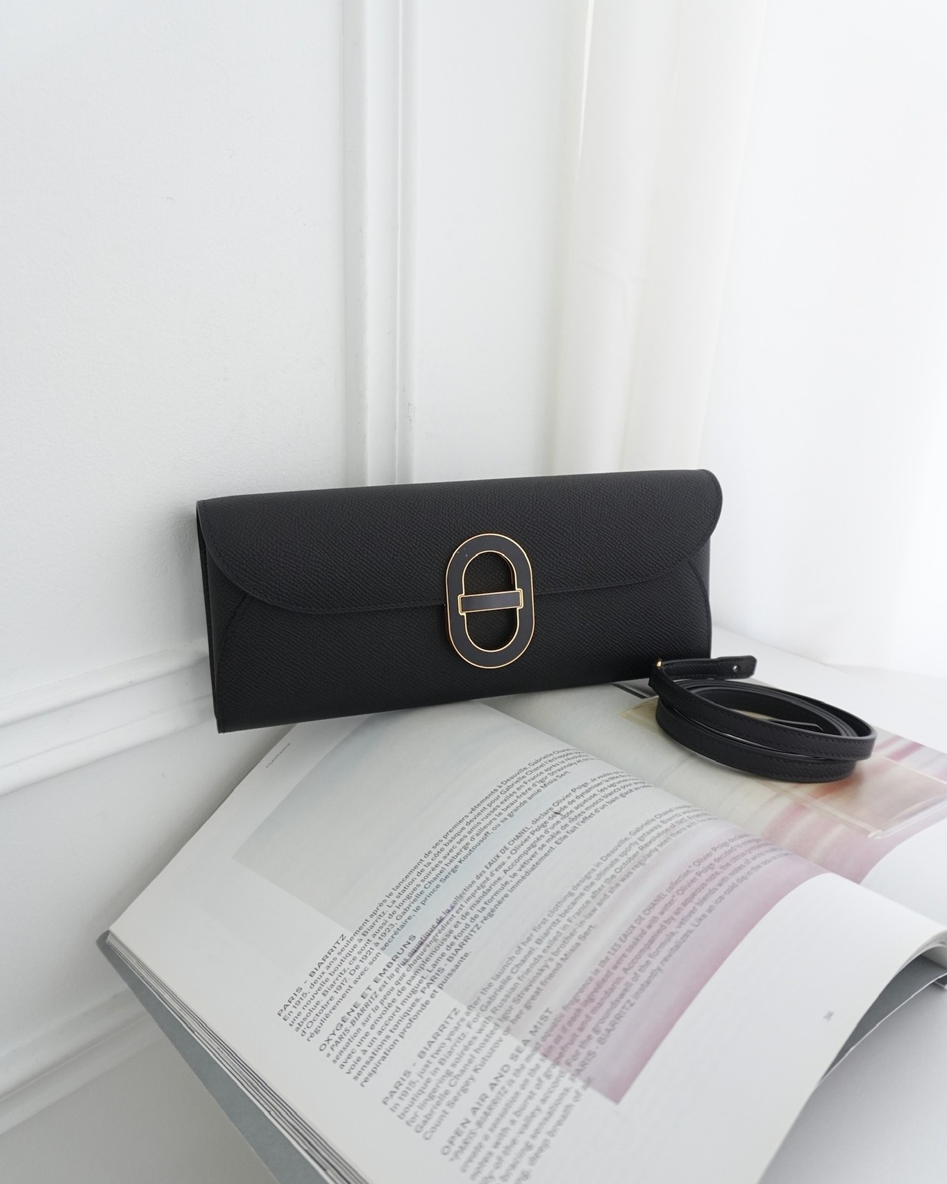 Hermès Maillon To Go Epsom Noir 89