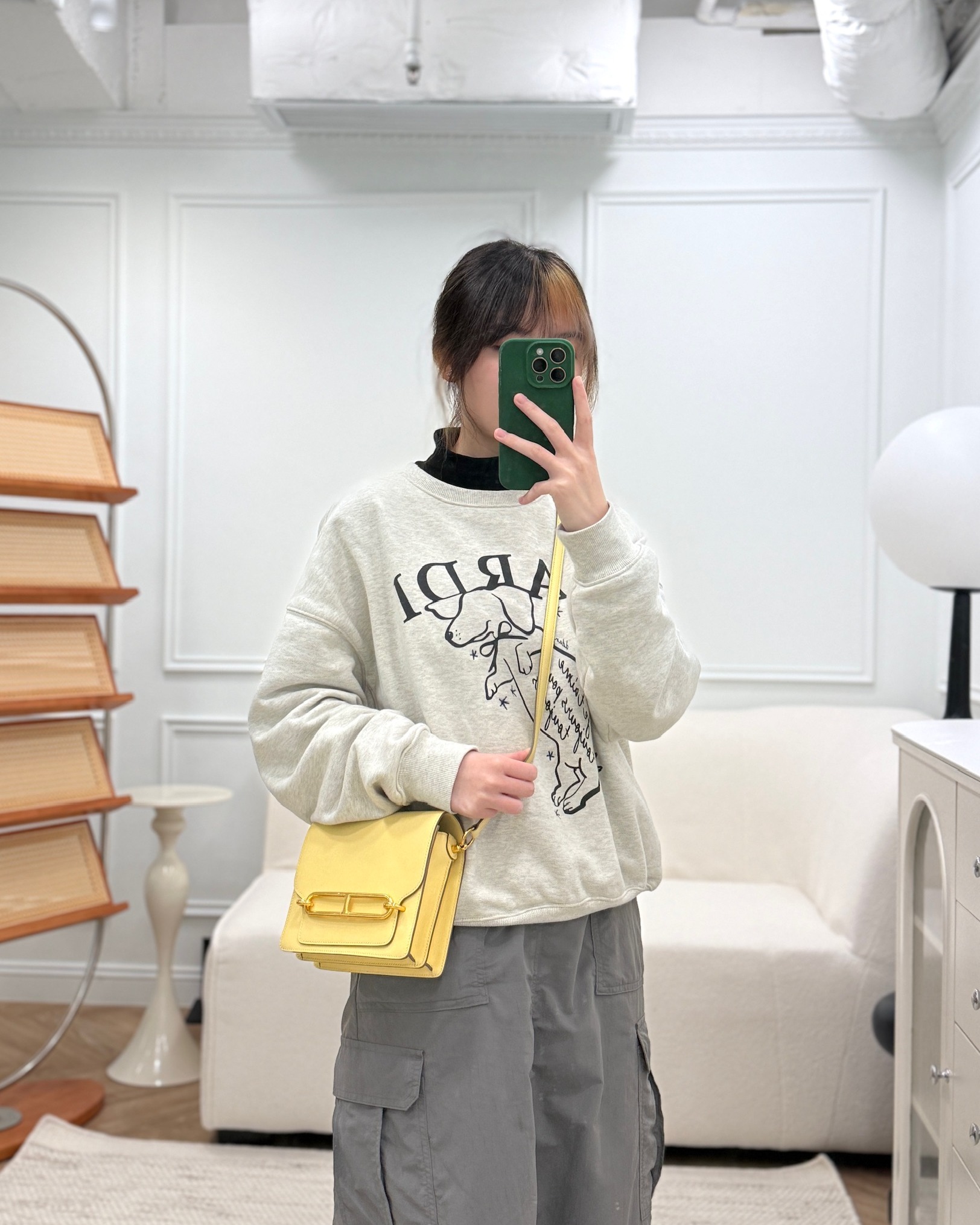 Hermès Roulis Mini 18 Jaune Poussin 1Z Swift