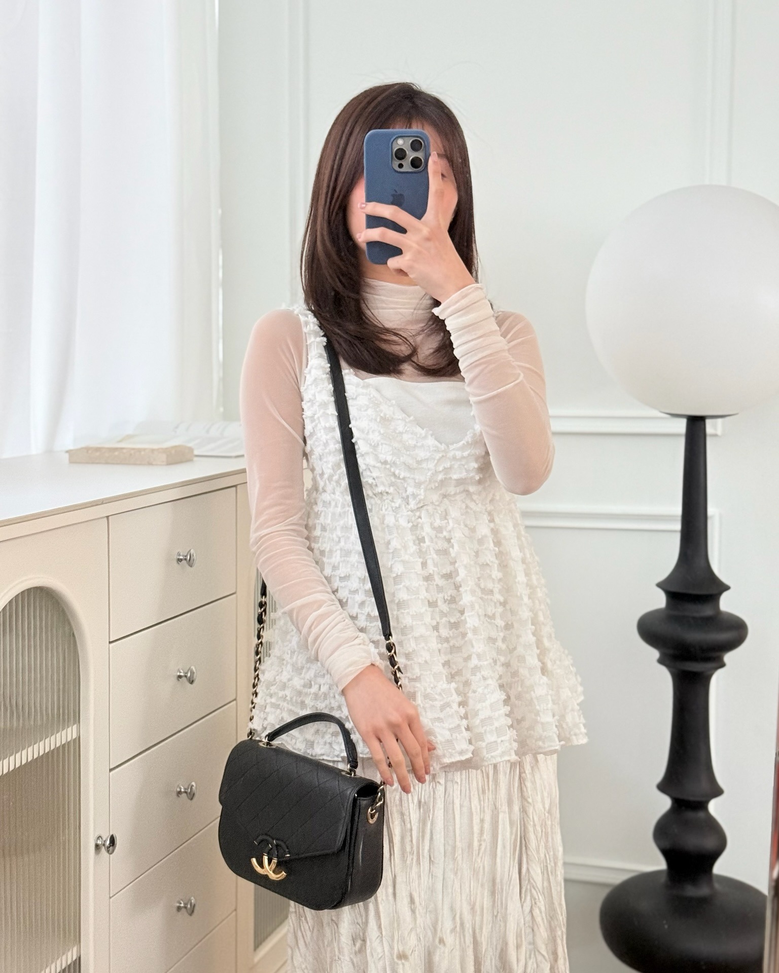 Chanel Small CC Cuba Flap Bag Black Caviar