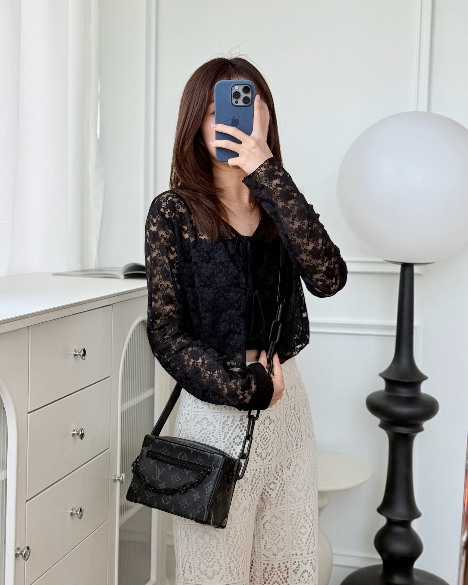 Louis Vuitton Mini Soft Trunk Monogram Eclipse Canvas