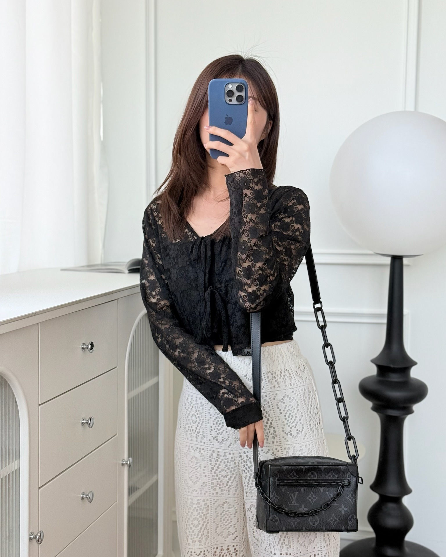 Louis Vuitton Mini Soft Trunk Monogram Eclipse Canvas