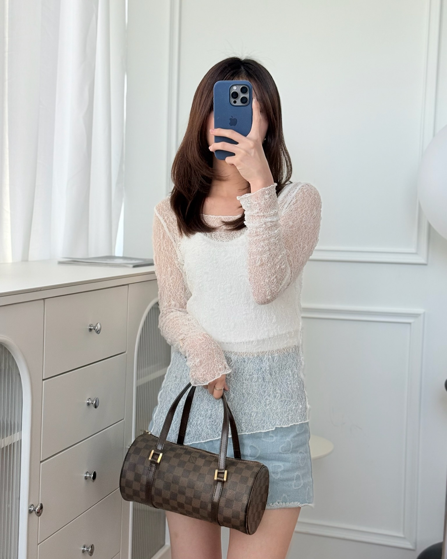 Louis Vuitton Papillon 28 Damier Ebene