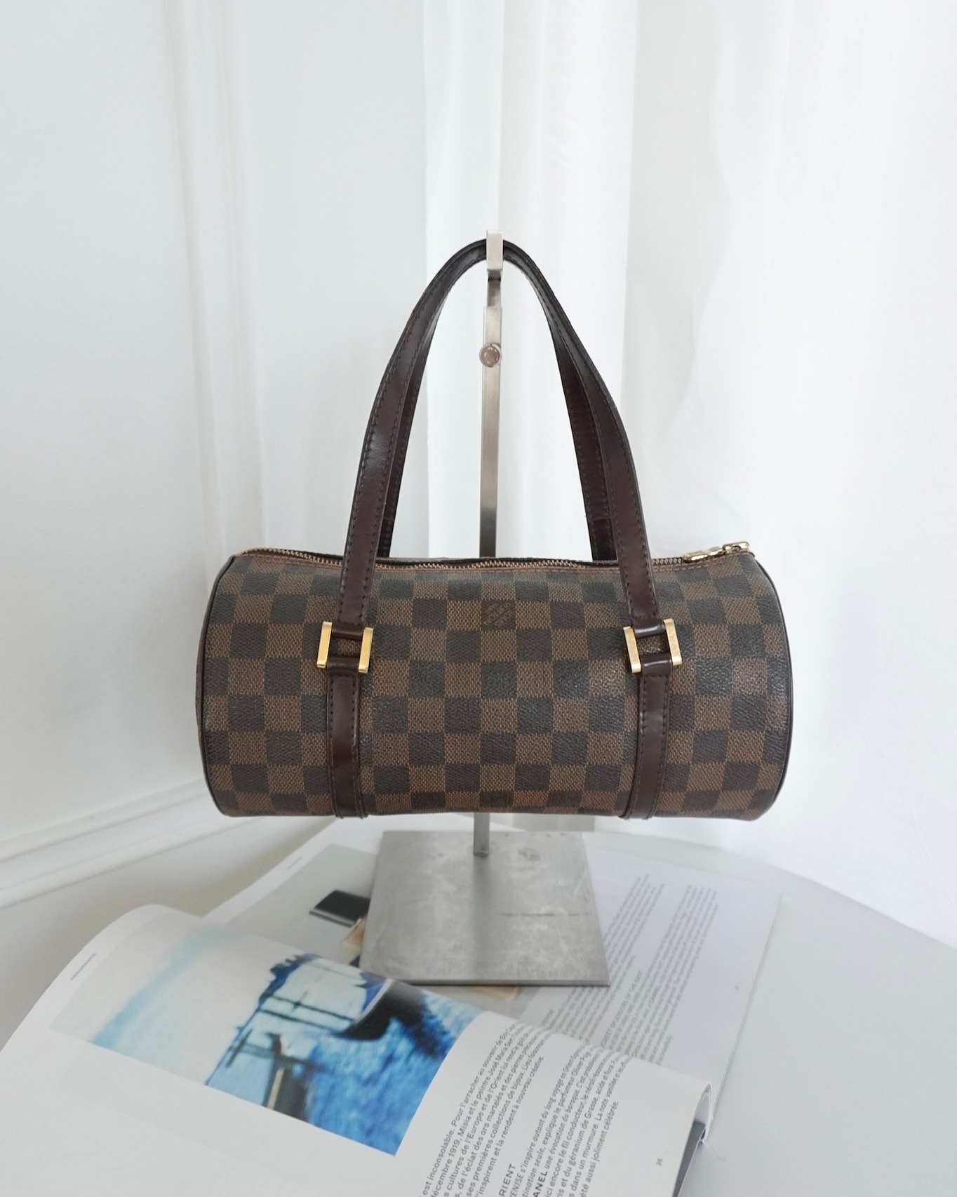 Louis Vuitton Papillon 28 Damier Ebene