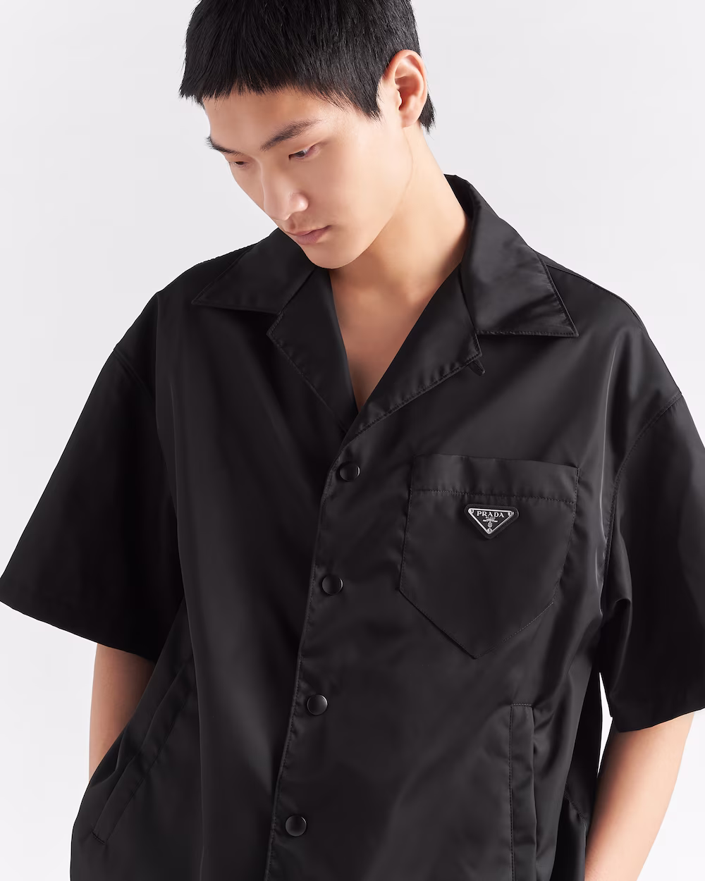 Prada Re-Nylon short-sleeved shirt
