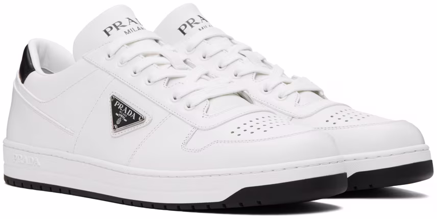 PRADA White Downtown Sneakers