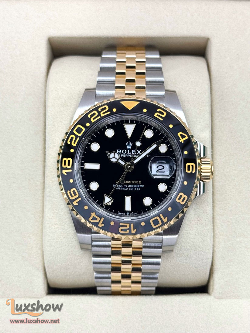 Rolex GMT-Master II 40mm 126713GRNR Two-Tone Jubilee