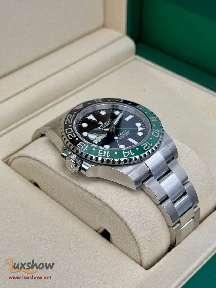 Rolex GMT-Master II “Sprite” 40mm 126720VTNR Stainless Steel Oyster Bracelet Black Dial
