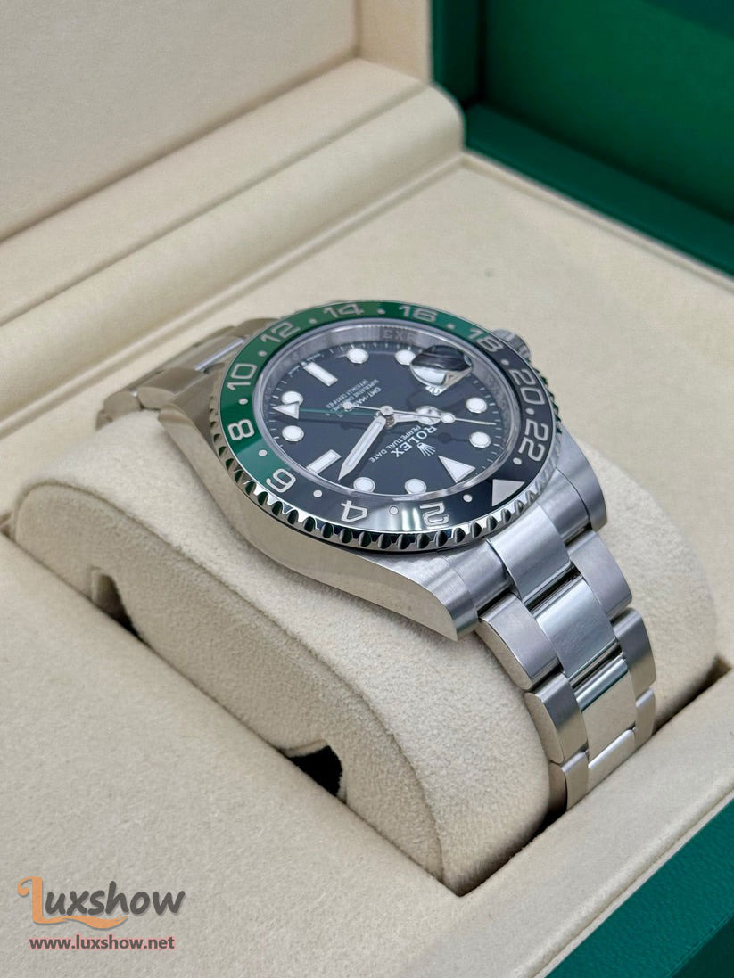 Rolex GMT-Master II “Sprite” 40mm 126720VTNR Stainless Steel Oyster Bracelet Black Dial