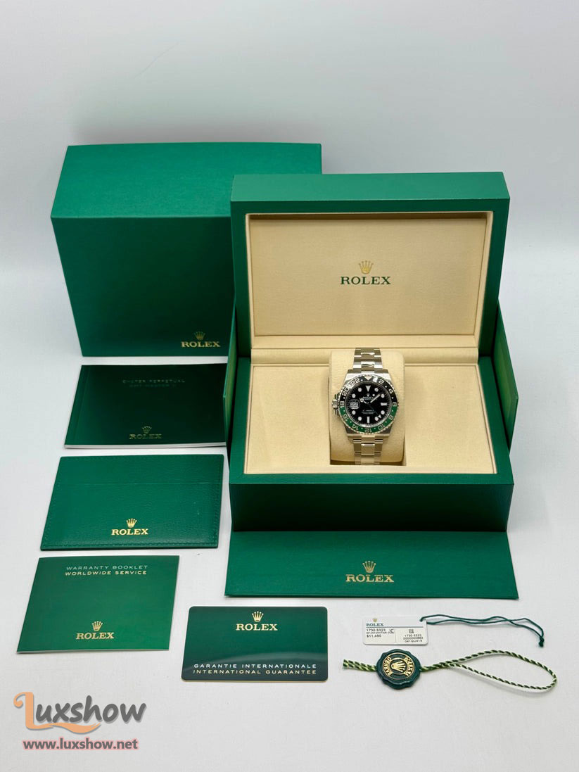 Rolex GMT-Master II “Sprite” 40mm 126720VTNR Stainless Steel Oyster Bracelet Black Dial