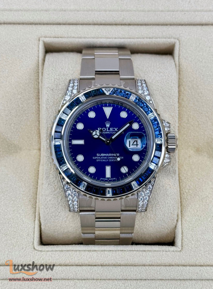 Rolex Submariner 40mm 116659SABR White Gold Blue Dial