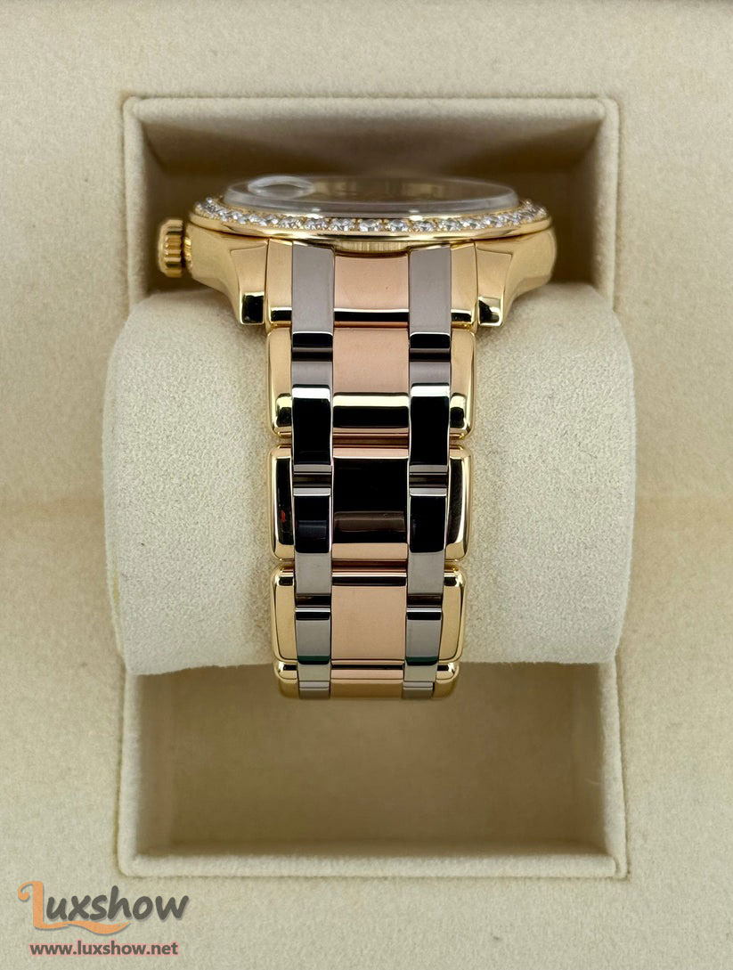 Rolex Day-Date  Pearlmaster Masterpiece 39mm 18948 Tridor Tahitian Mother of Pearl Diamond Anniversary Dial