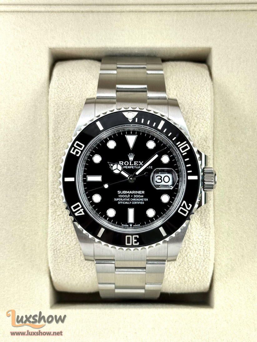 2025 Rolex Submariner 41mm 126610LN Stainless Steel Black Dial