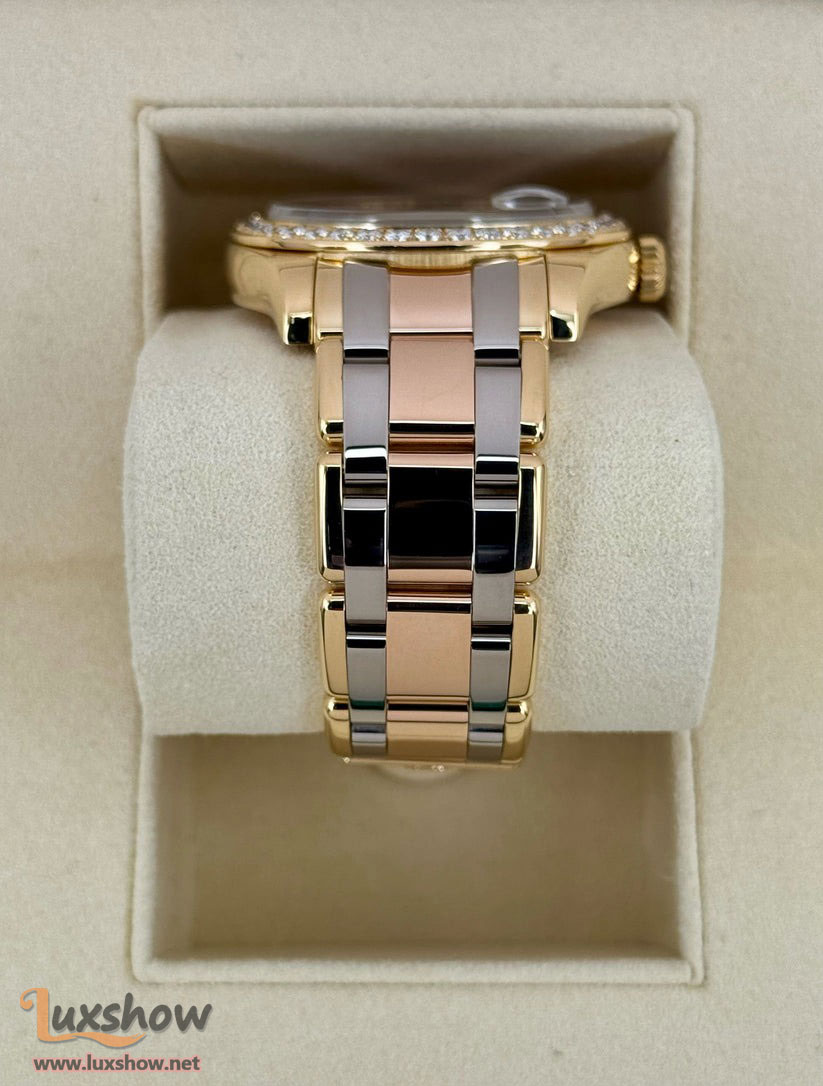 Rolex Day-Date  Pearlmaster Masterpiece 39mm 18948 Tridor Tahitian Mother of Pearl Diamond Anniversary Dial
