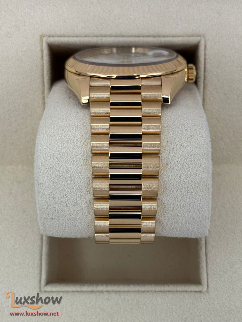 Rolex Day-Date 40mm 228238 18K Yellow Gold Presidential Bracelet White Dial