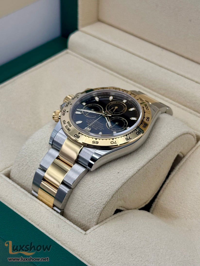 Rolex Cosmograph Daytona 40mm 116503 Oystersteel and Yellow Gold Bracelet Black Dial