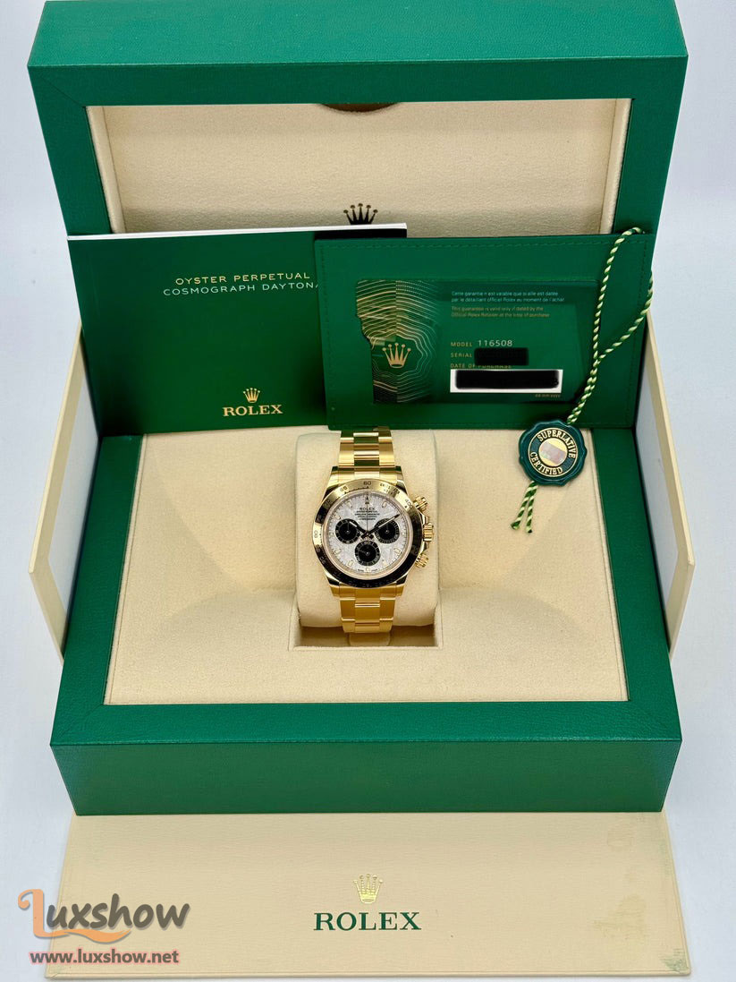 Rolex Daytona 40mm 116508 Yellow Gold Meteorite Dial