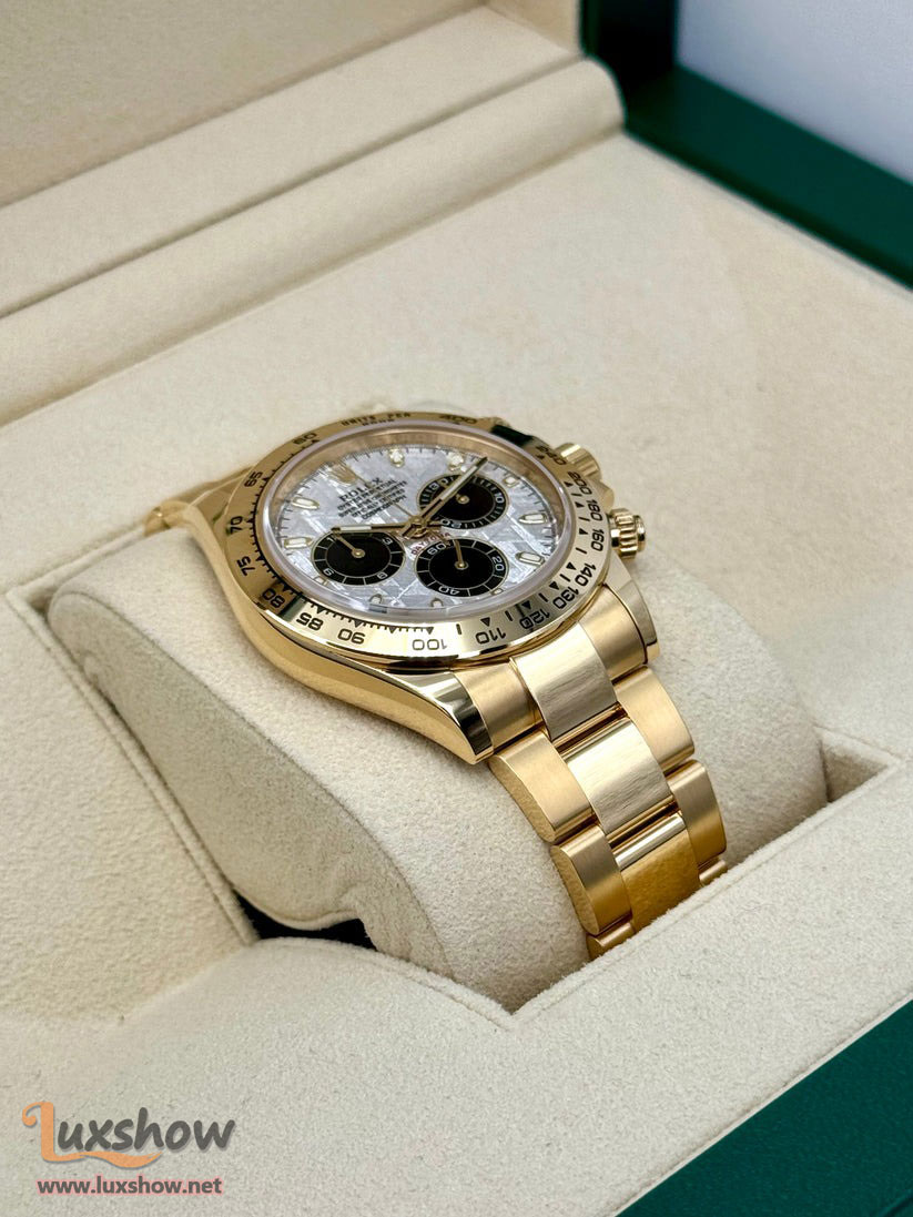 Rolex Daytona 40mm 116508 Yellow Gold Meteorite Dial