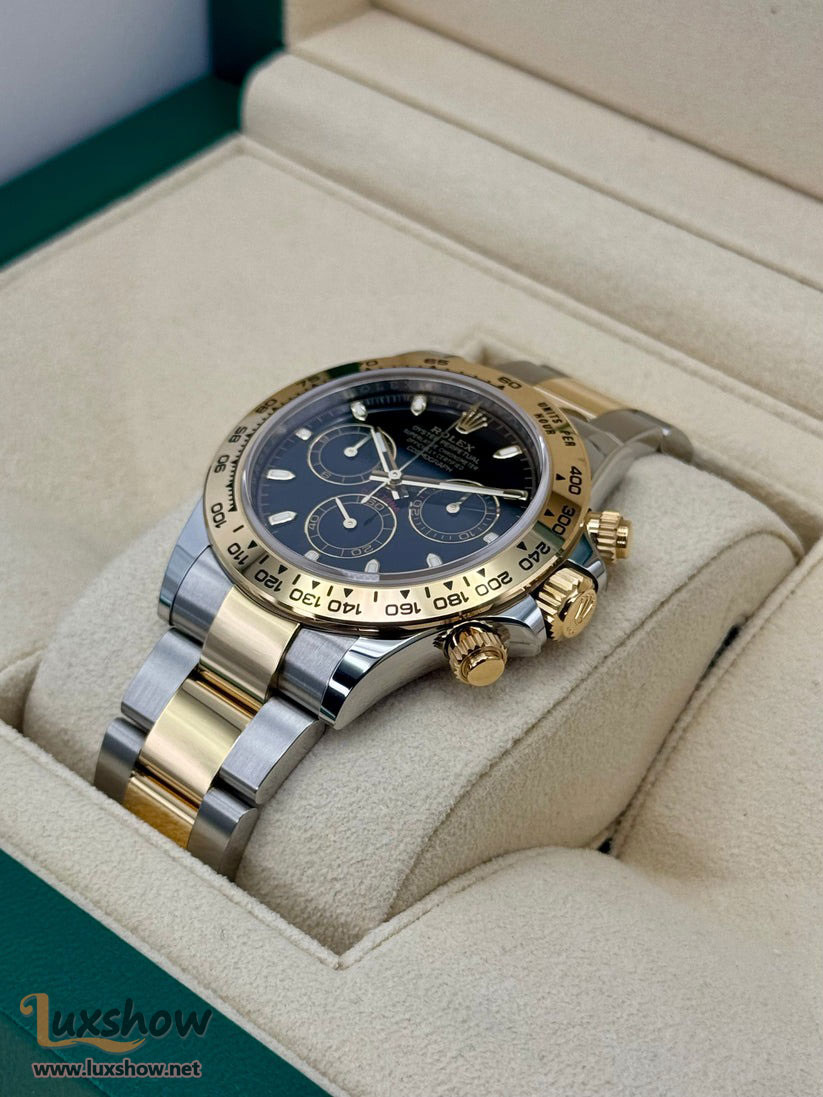 Rolex Cosmograph Daytona 40mm 116503 Oystersteel and Yellow Gold Bracelet Black Dial