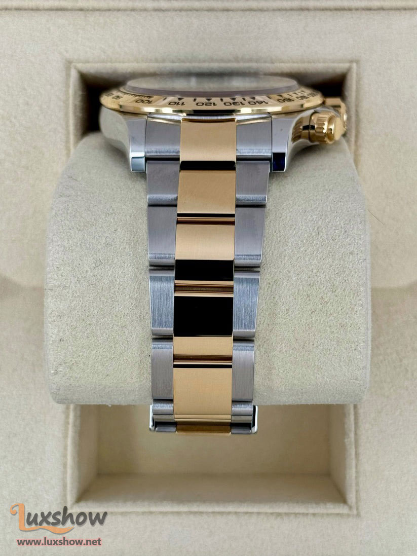 Rolex Cosmograph Daytona 40mm 126503 Two-Tone Oystersteel and Yellow Gold Oyster Bracelet with Black Diamond Dial
