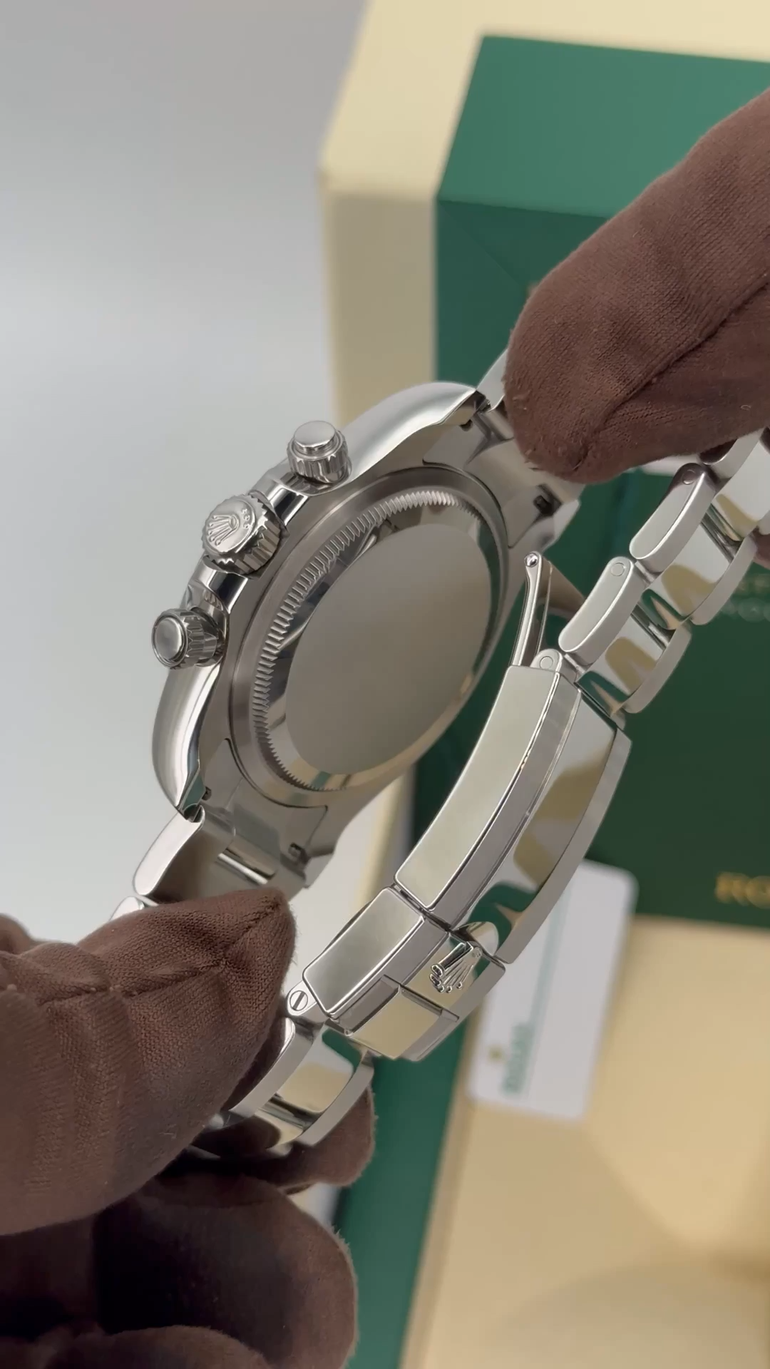 Rolex Cosmograph Daytona 40mm 126500LN / 126500 Oystersteel White Panda Dial with Oyster Bracelet