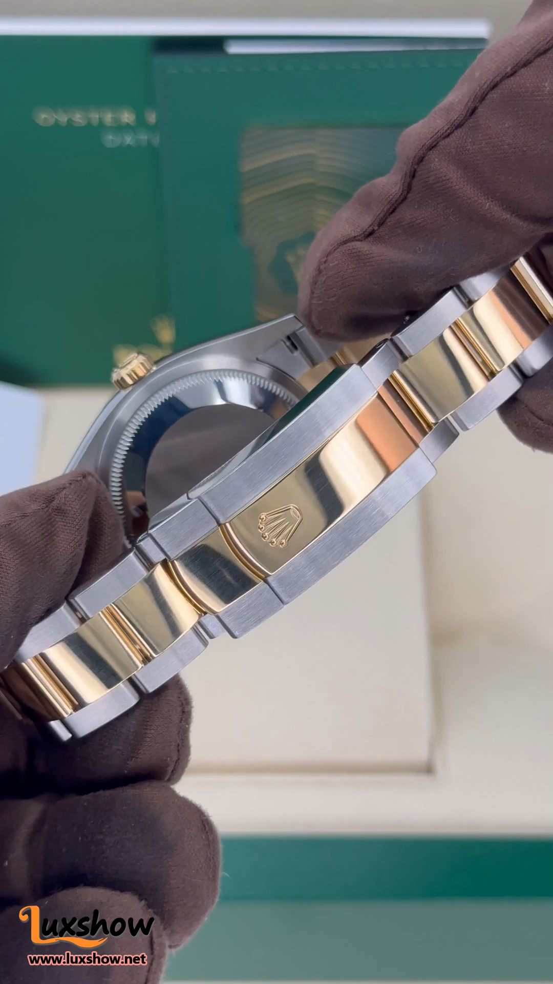 Rolex Datejust 36mm 126233 Two-Tone Champagne Diamond Dial