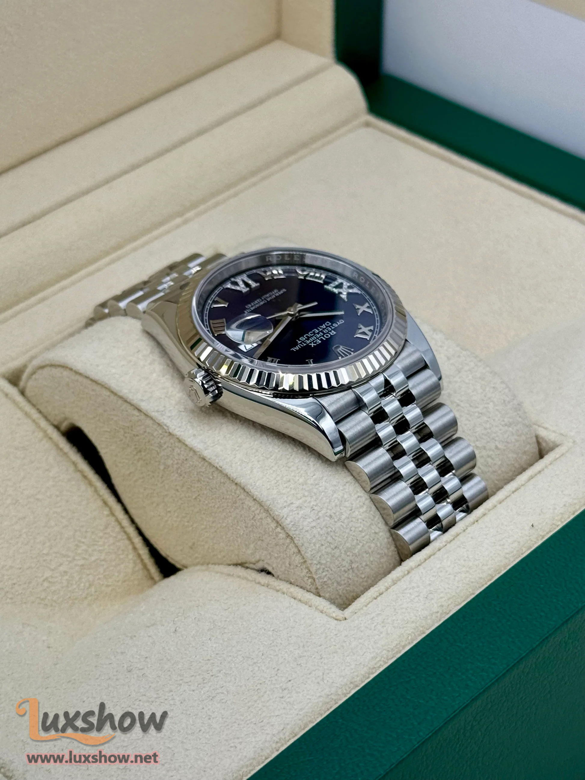 Rolex Datejust 36mm 126234 Stainless Steel Jubilee Purple Dial