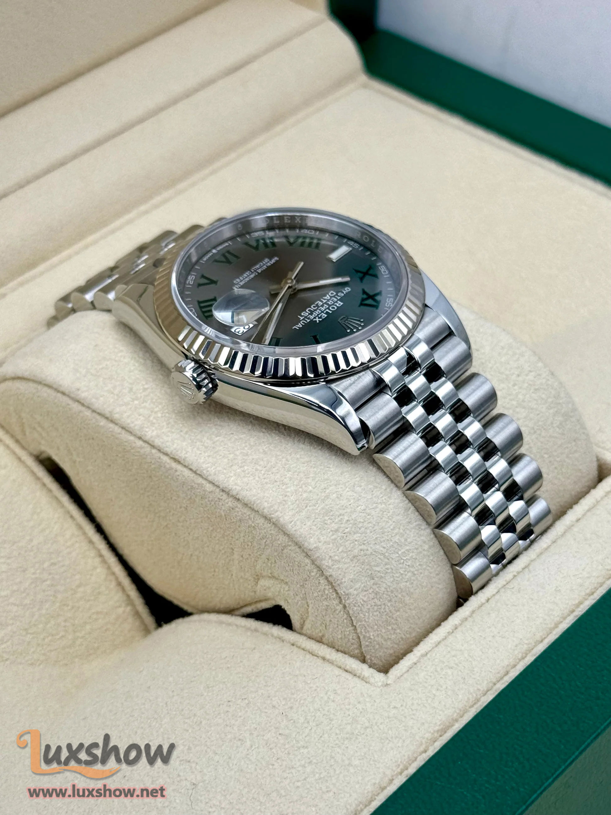 Rolex Datejust 36mm 126234 Jubilee Wimbledon Dial