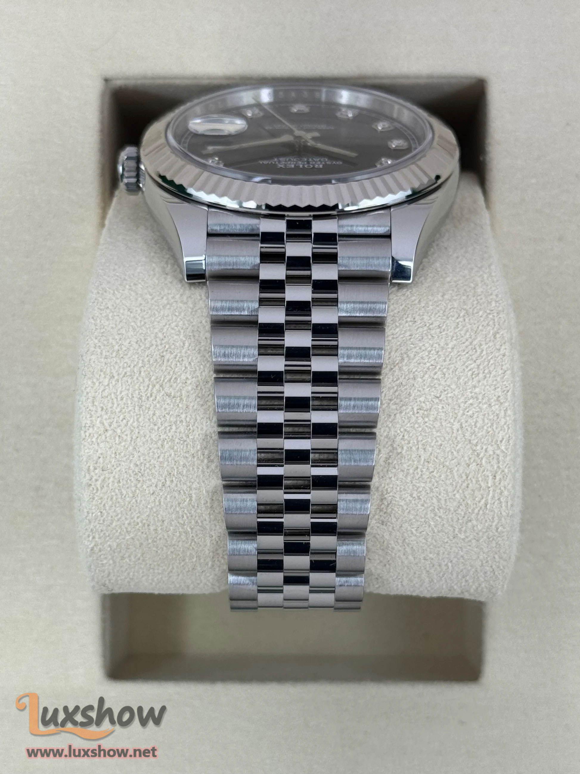 2025 Rolex Datejust 41mm 126334 Stainless Steel Jubilee Blue Diamond Dial