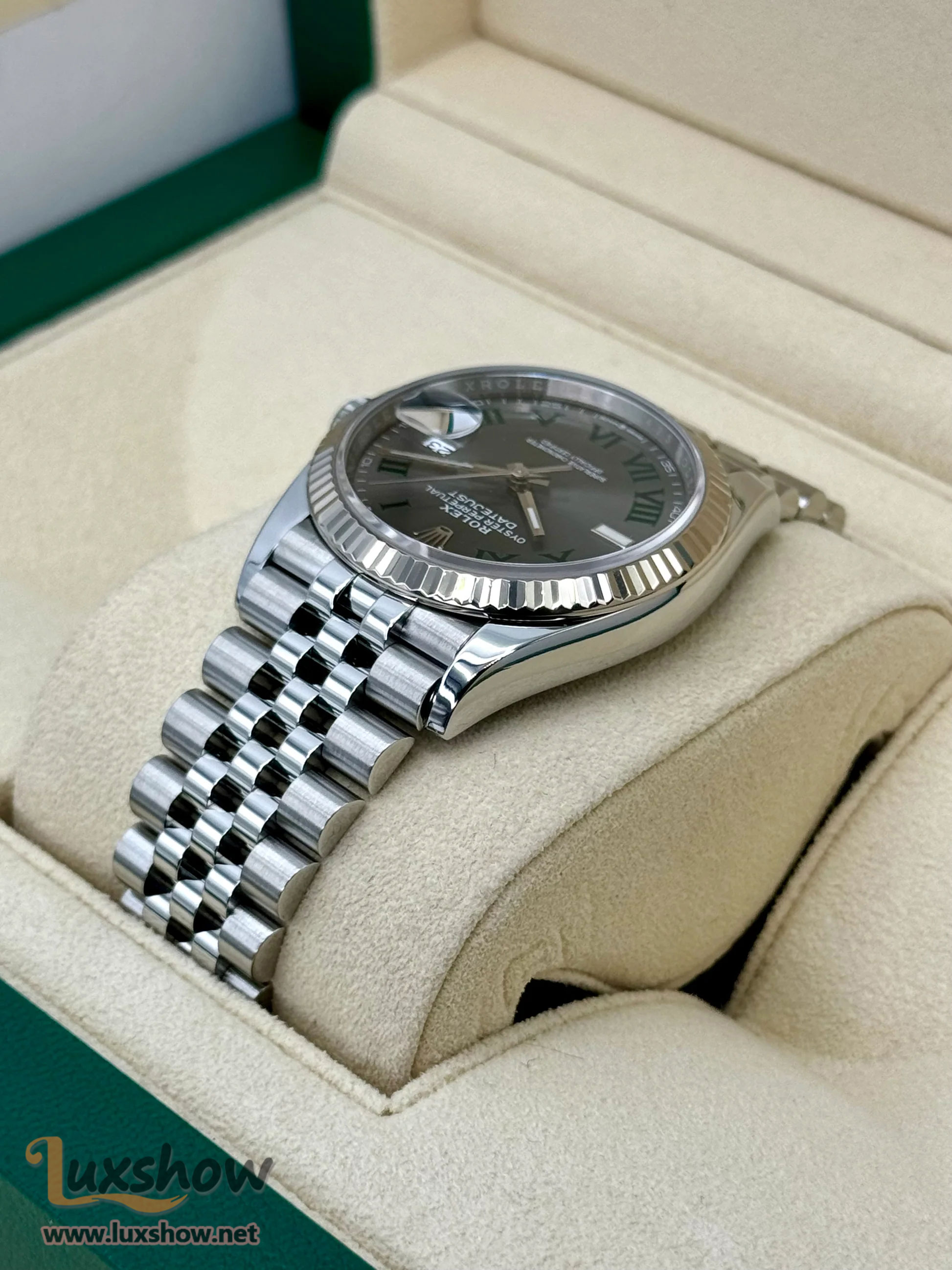 Rolex Datejust 36mm 126234 Jubilee Wimbledon Dial