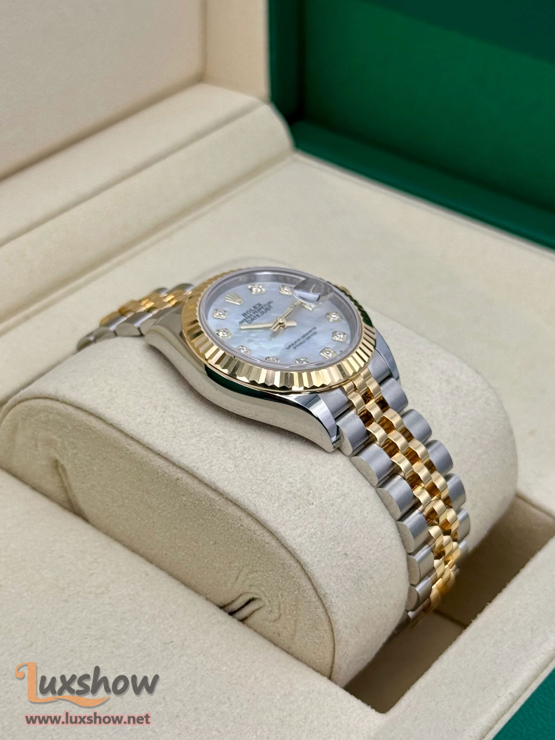 Rolex Lady Datejust 28mm 279173 Jubilee MOP Diamond Dial