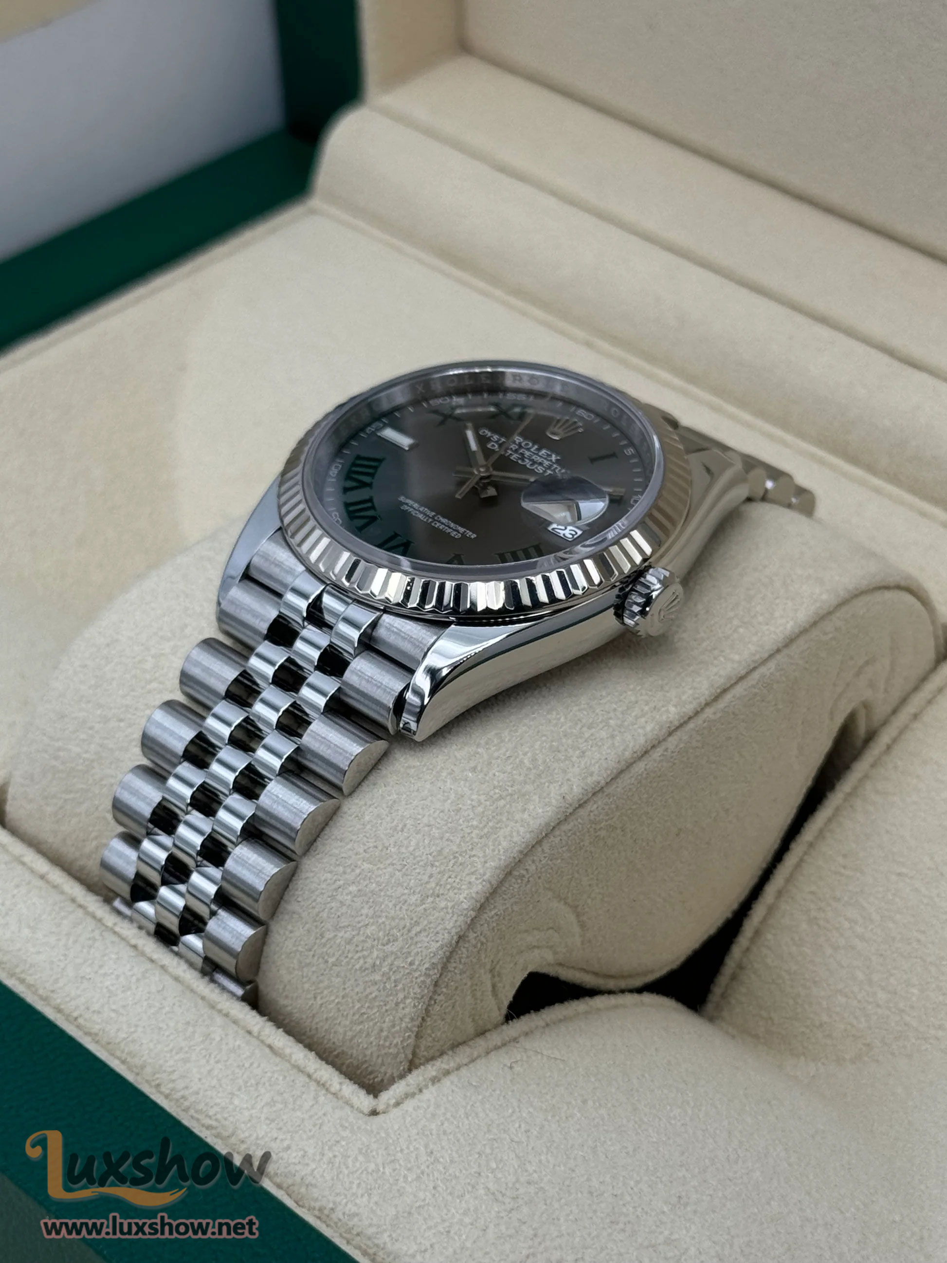 Rolex Datejust 36mm 126234 Jubilee Wimbledon Dial