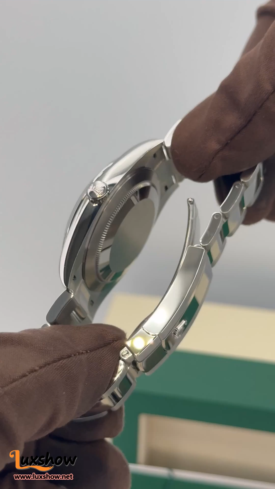 Rolex Datejust 41mm 126300 Wimbledon Dial Oyster