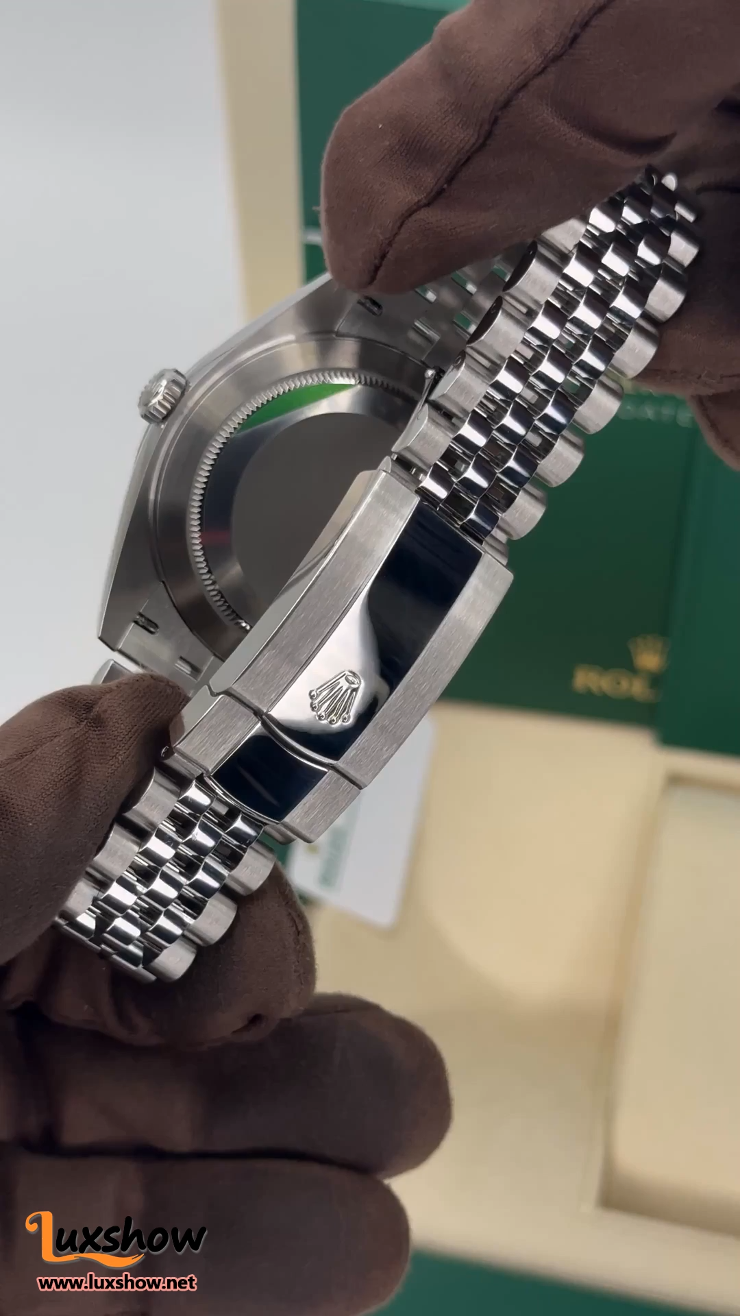 Rolex Datejust 41mm 126334 Jubilee Black Diamond Dial