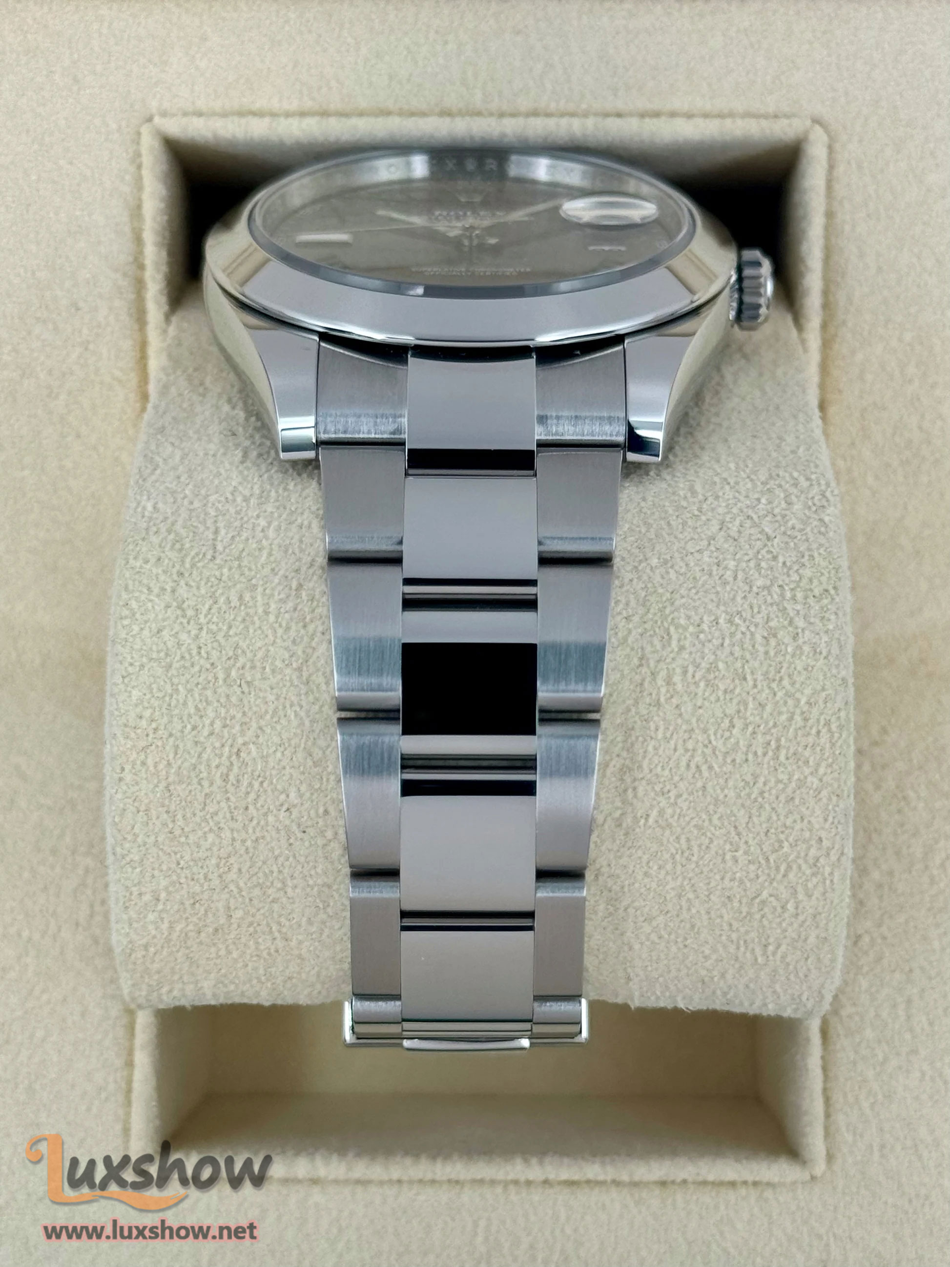 Rolex Datejust 41mm 126300 Wimbledon Dial Oyster