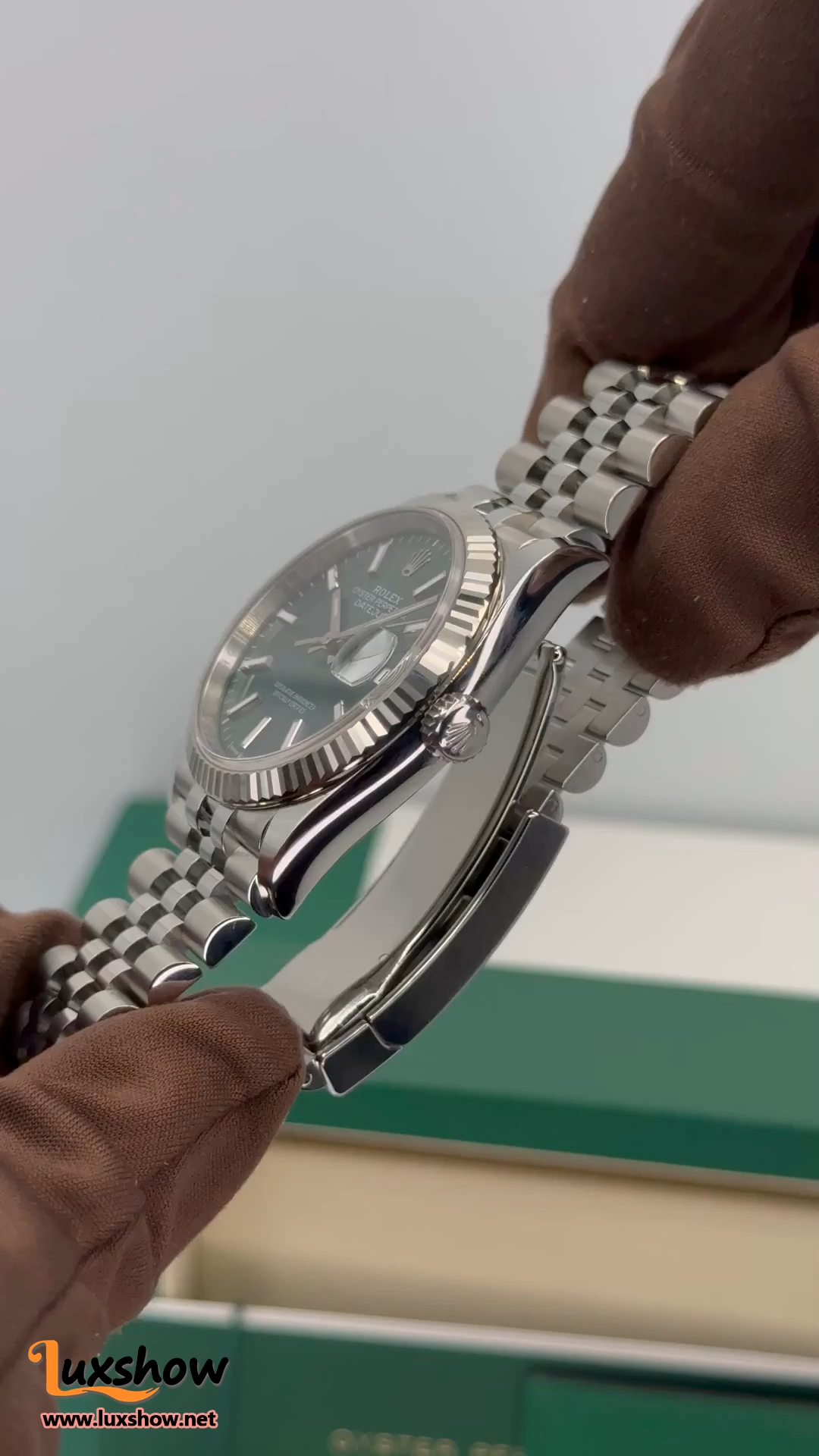 Rolex Datejust 36mm 126234 Jubilee Green Dial