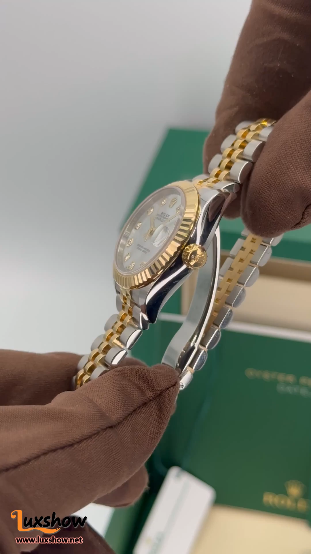 Rolex Lady Datejust 28mm 279173 Jubilee MOP Diamond Dial