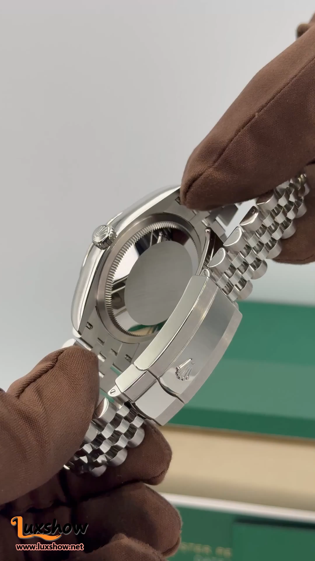 Rolex Datejust 36mm 126234 Stainless Steel Jubilee Black Dial