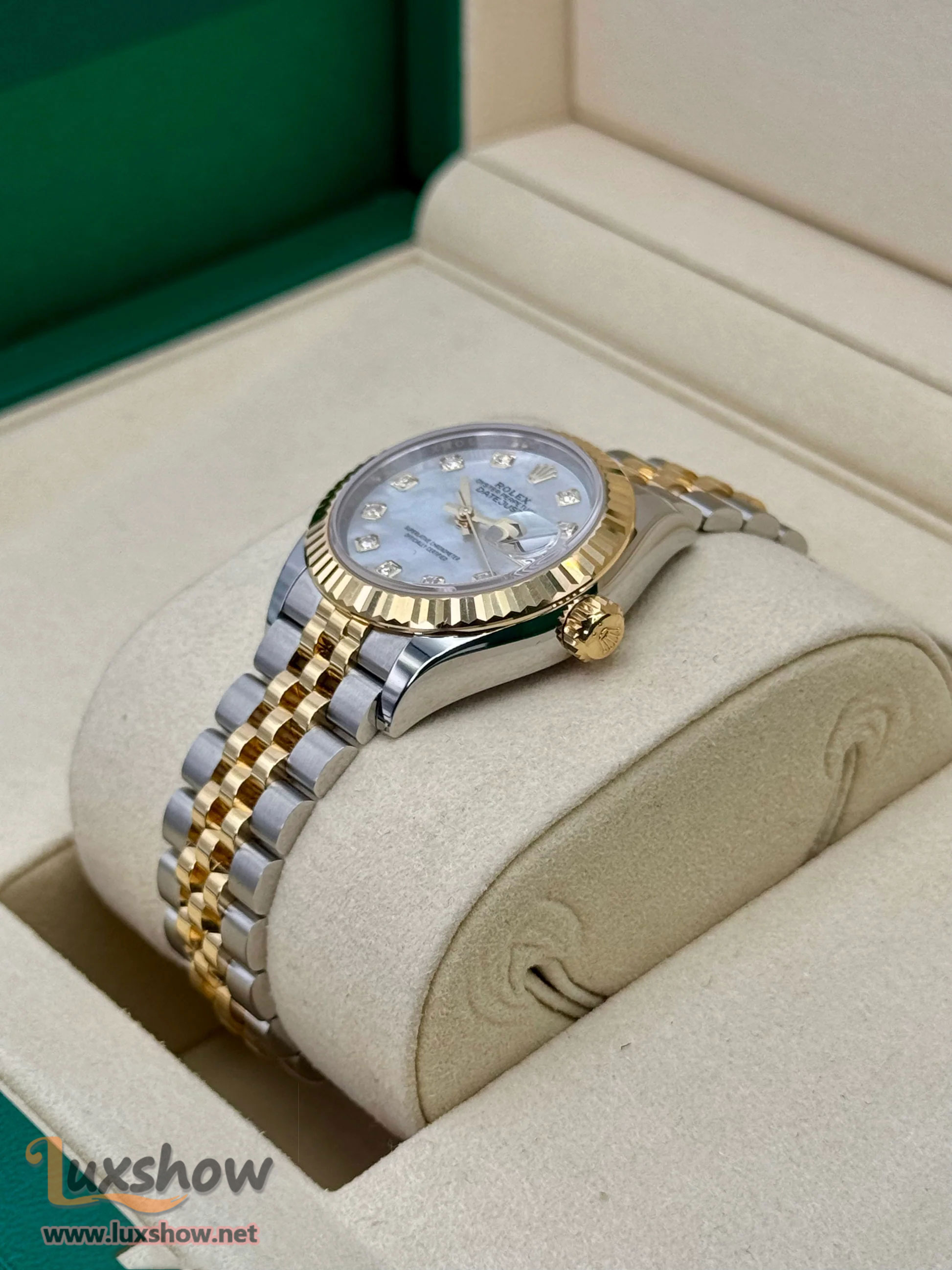 Rolex Lady Datejust 28mm 279173 Jubilee MOP Diamond Dial