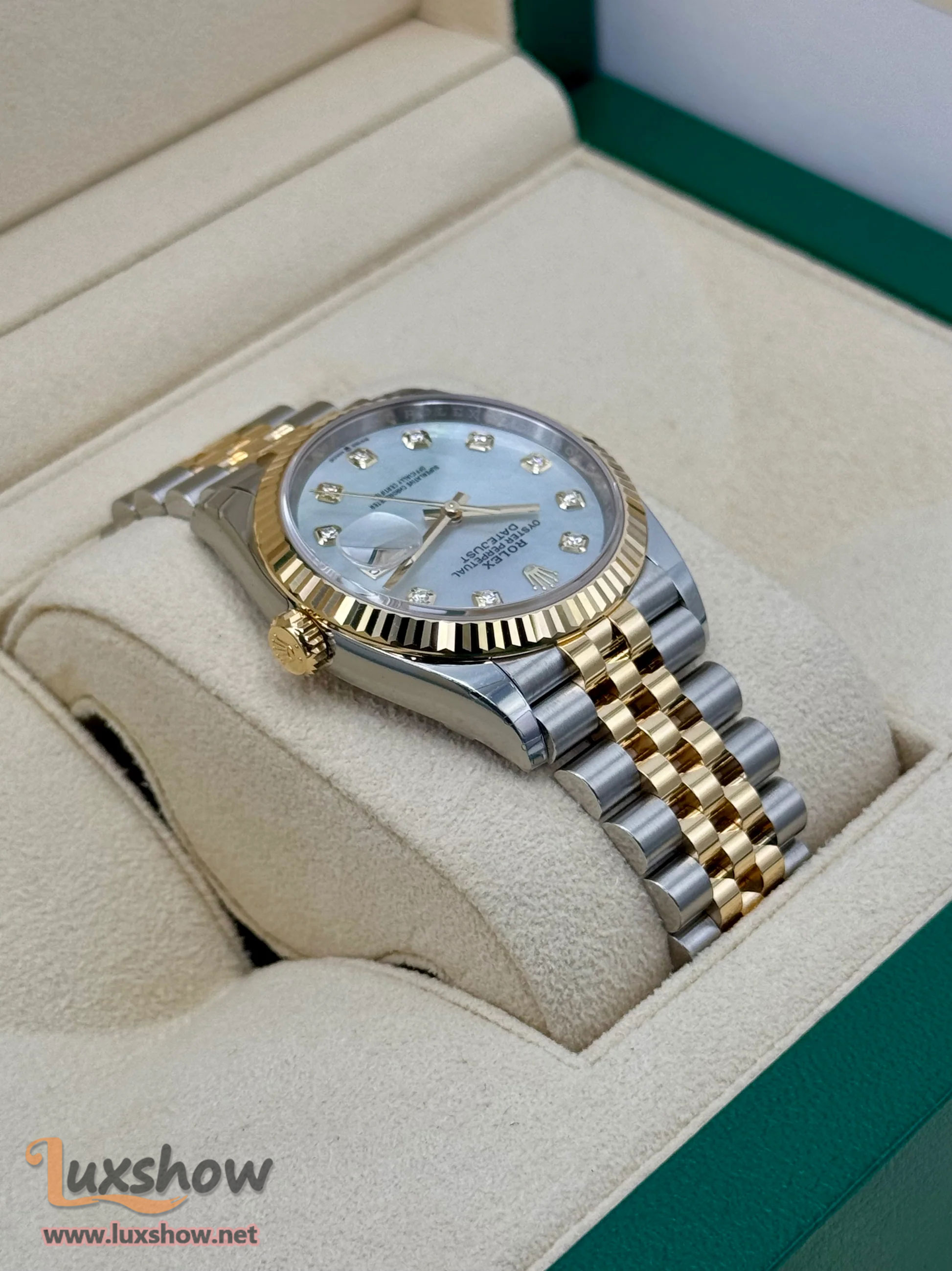Rolex Datejust 36mm 126233 Mother of Pearl Diamond Dial