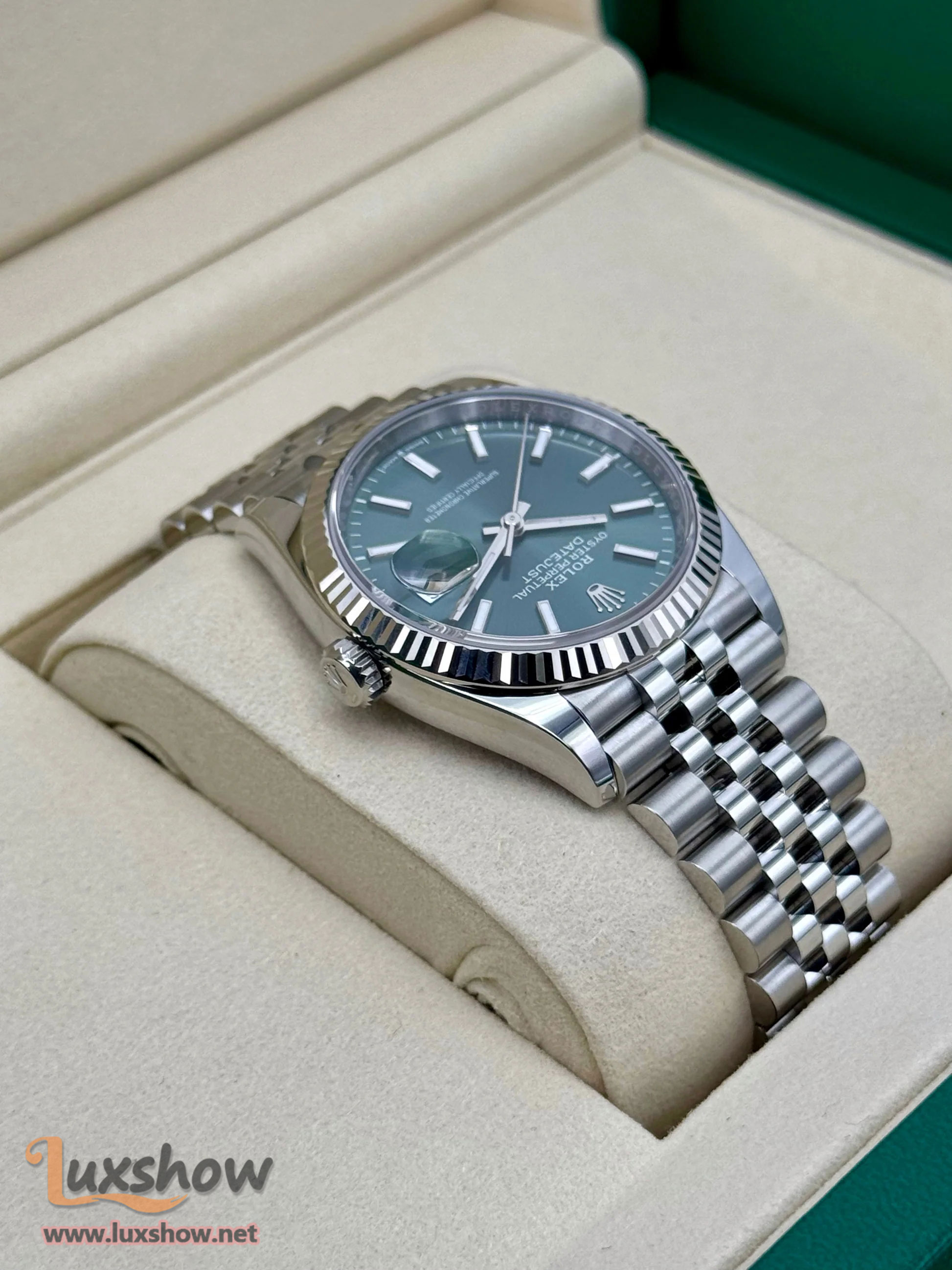 Rolex Datejust 36mm 126234 Jubilee Green Dial