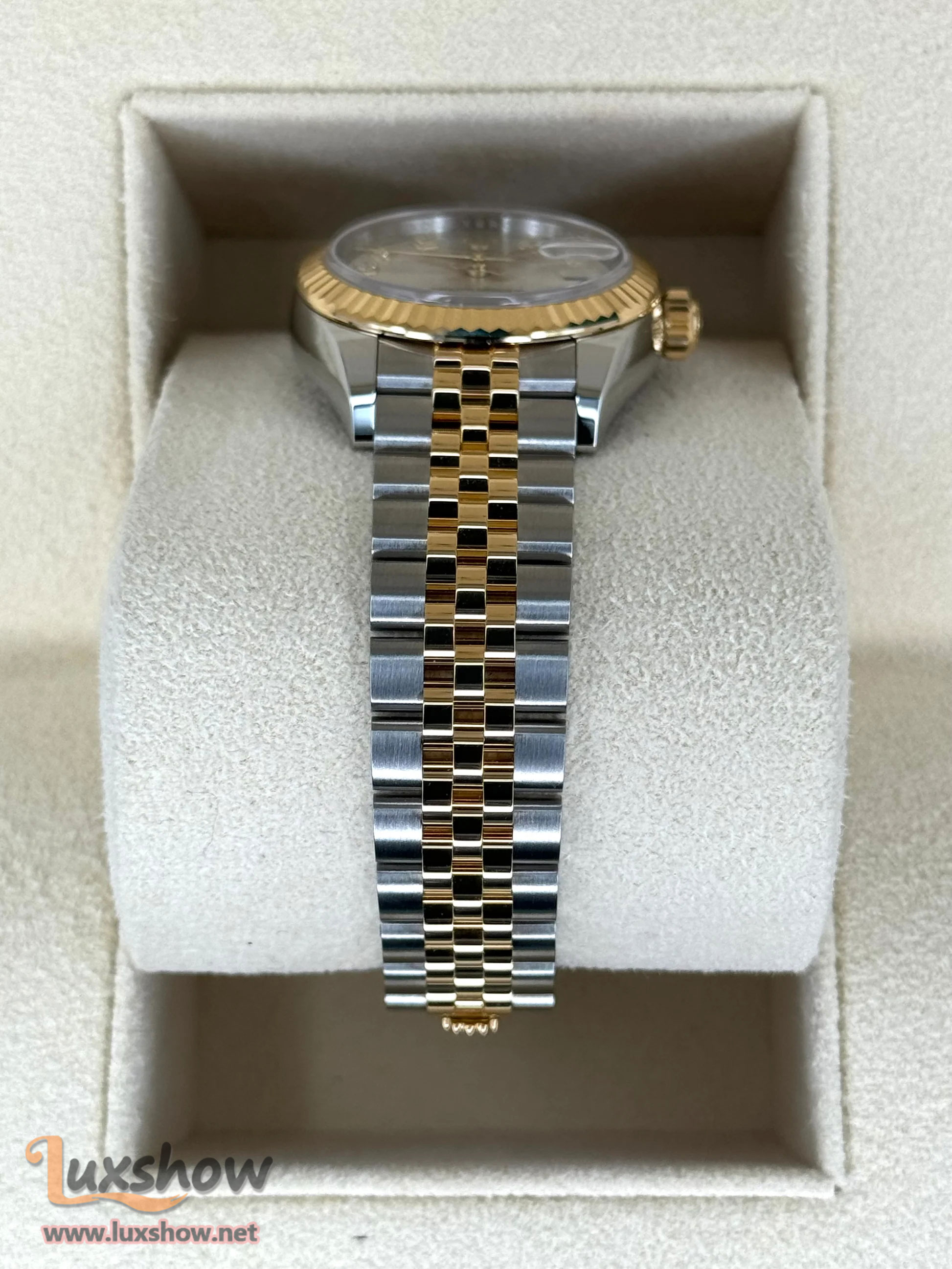 Rolex Lady Datejust 28mm 279173 Jubilee Silver Diamond Dial