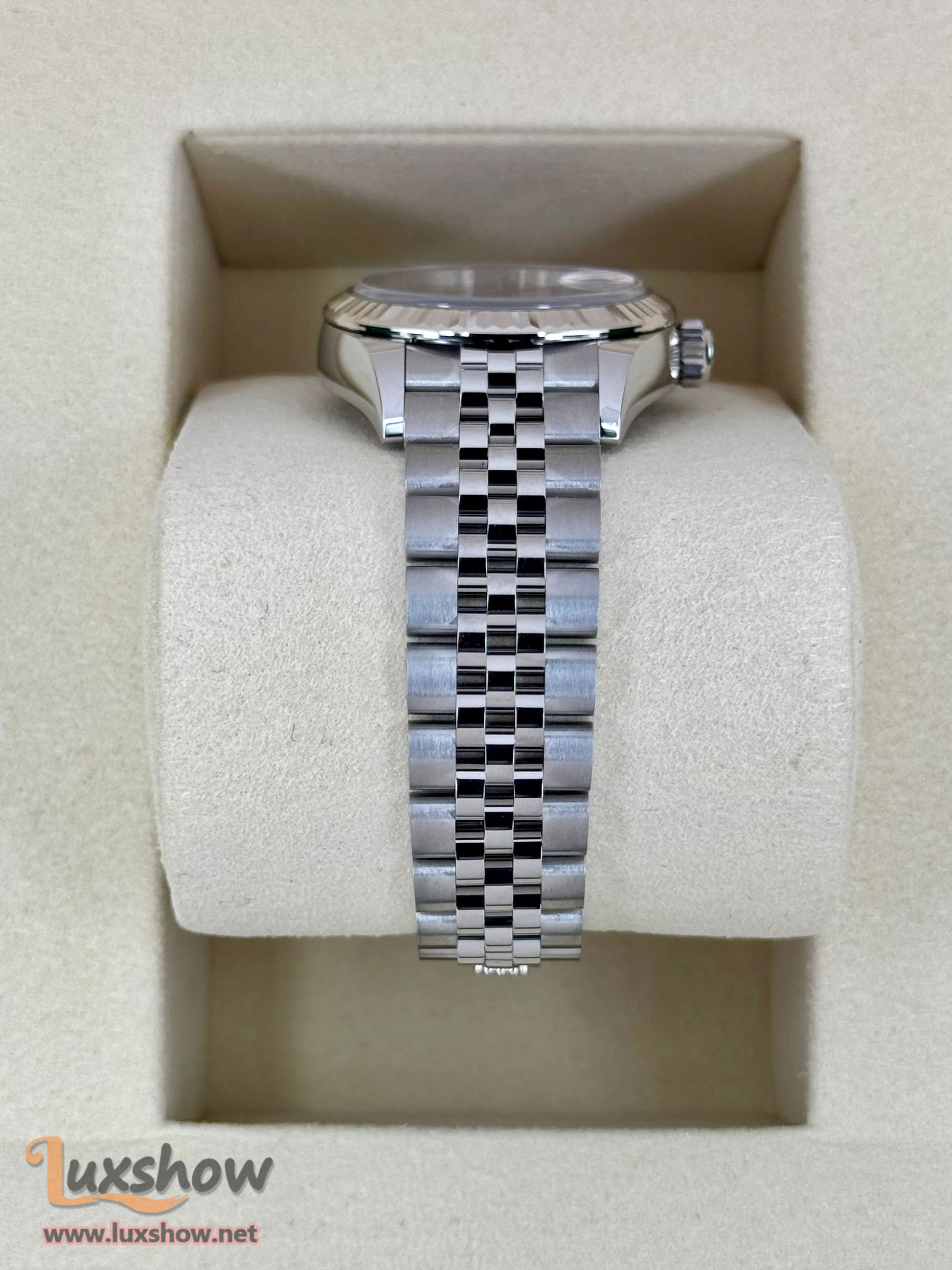 Rolex Lady Datejust 28mm 279174 Stainless Steel Jubilee Pink Dial