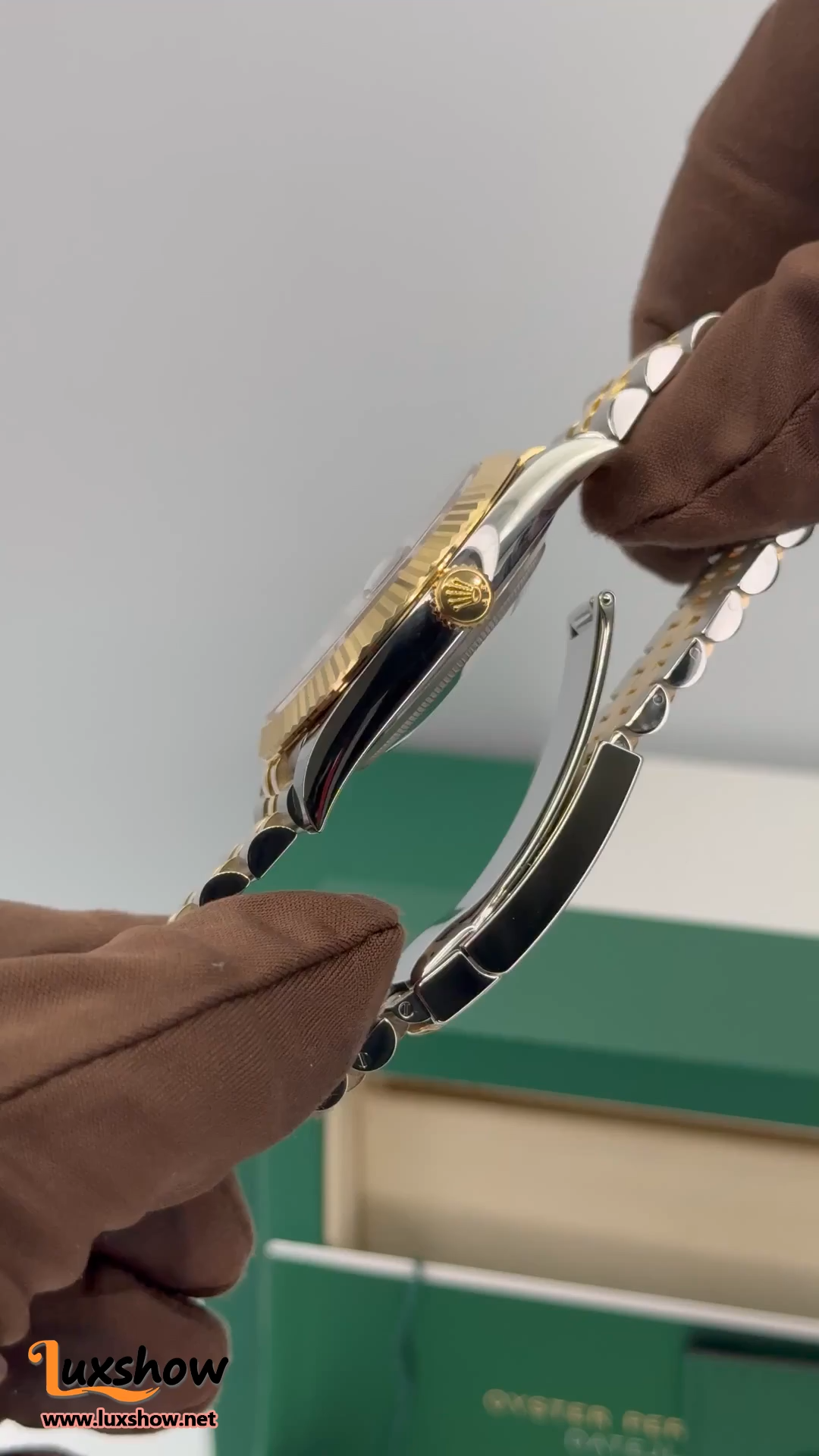 Rolex Datejust 41mm 126333 Two-Tone Jubilee Wimbledon Dial