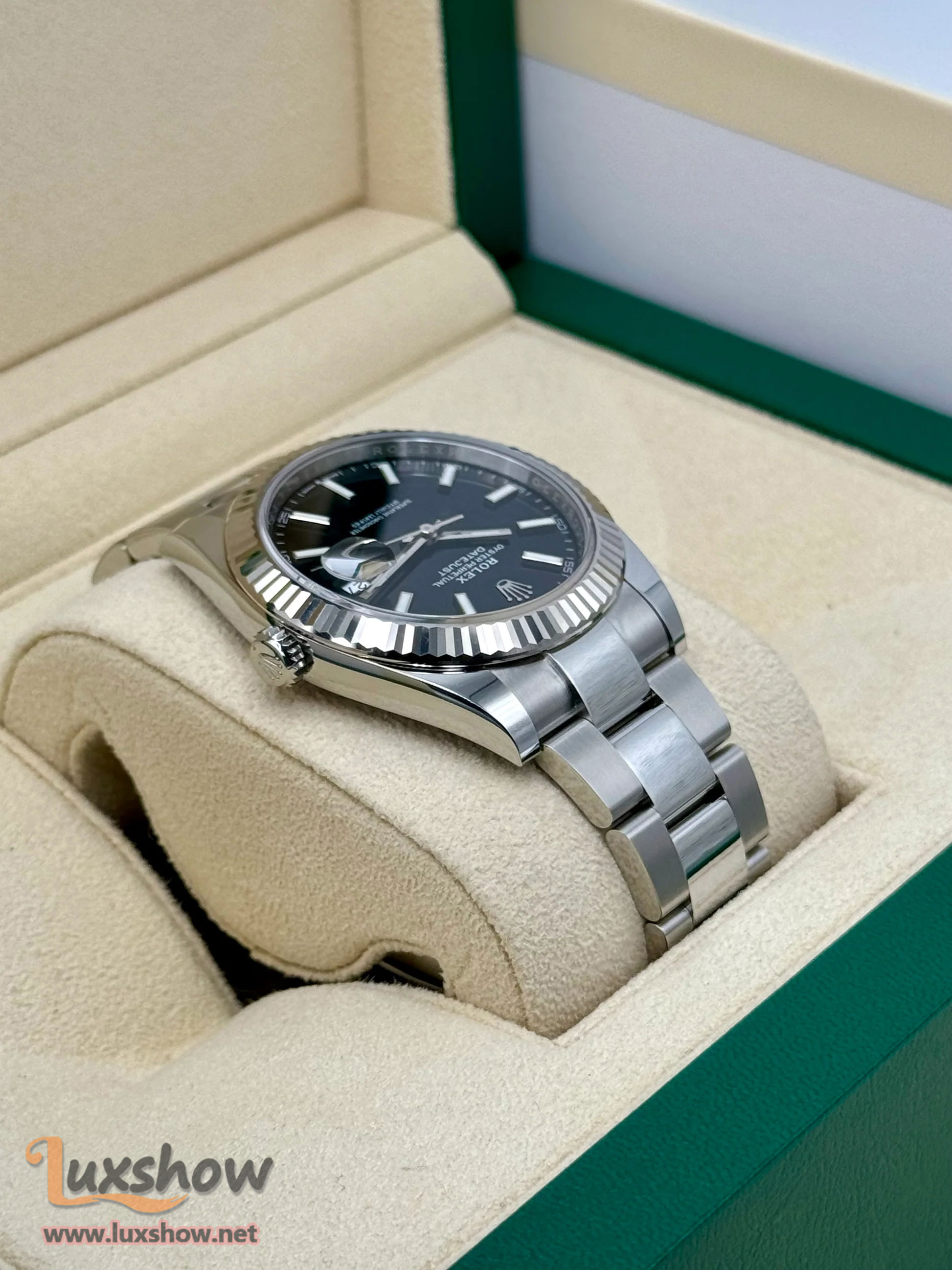 Rolex Datejust 41mm 126334 Oyster Black Dial