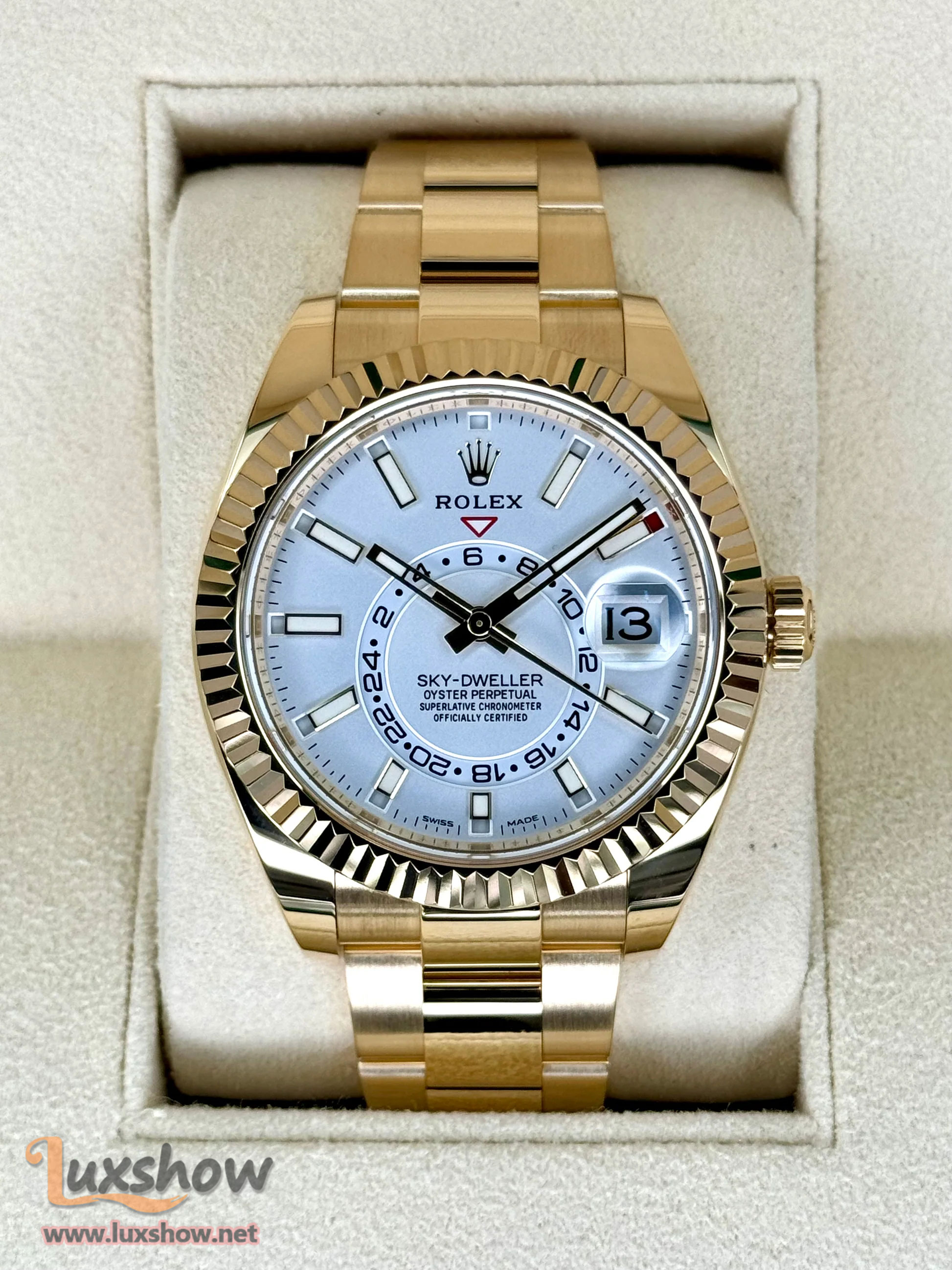 Rolex Sky-Dweller 42mm 336933 Oyster Black Dial