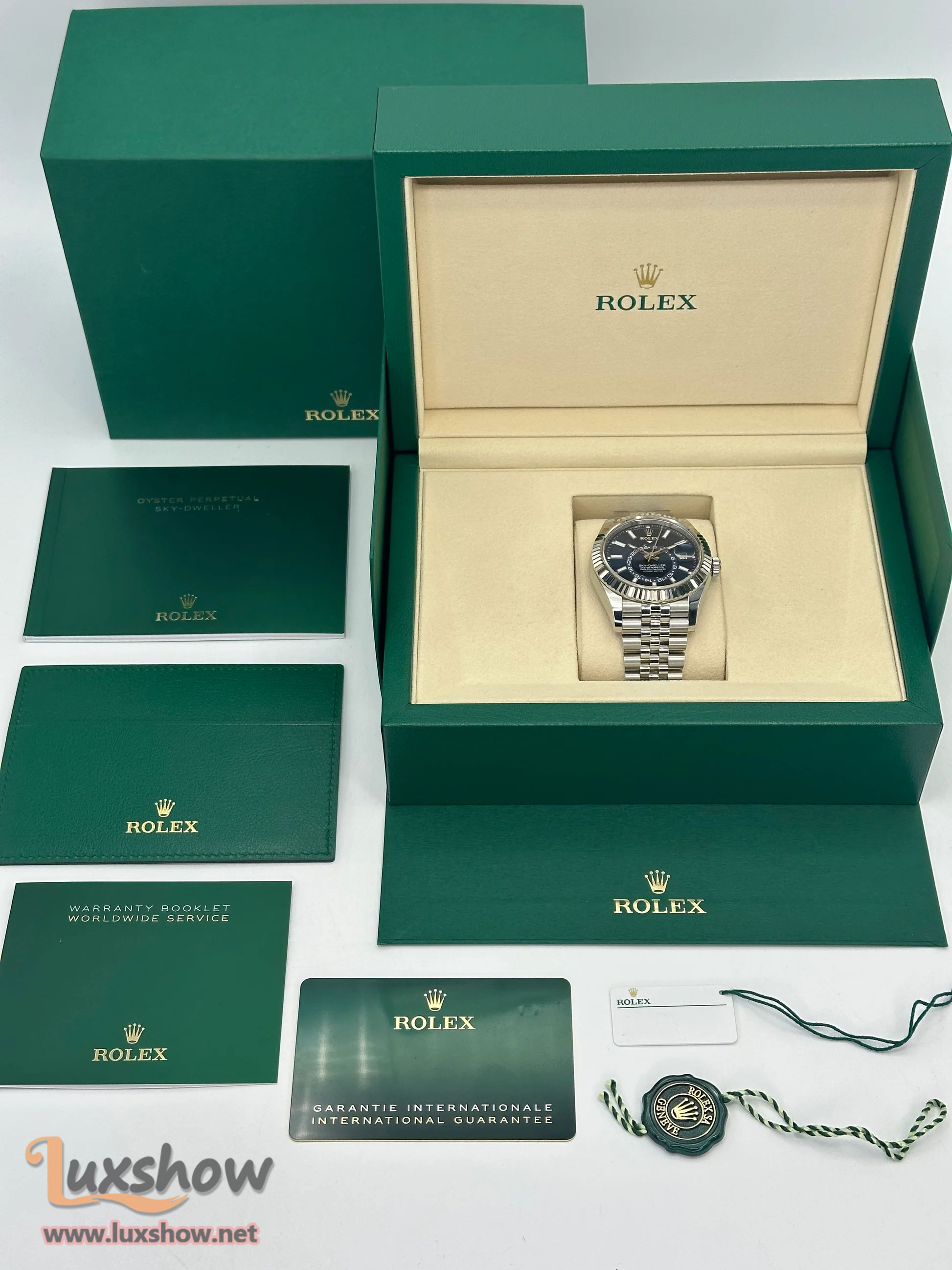 Rolex Sky-Dweller 42mm 336934 Jubilee Blue Dial